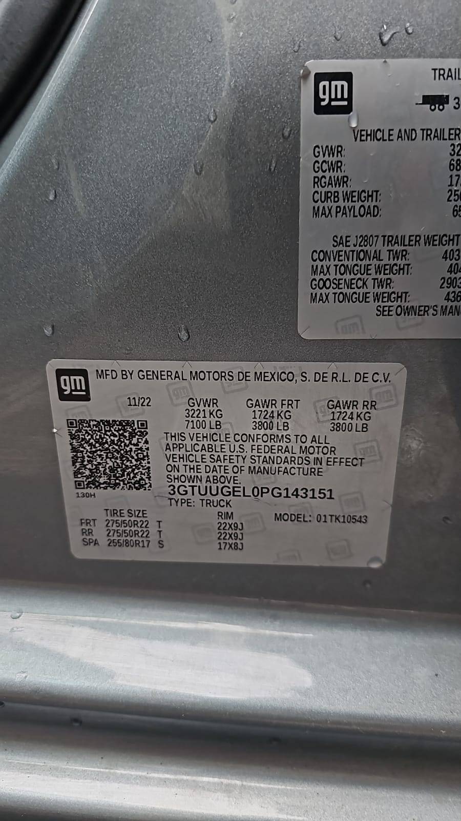 GMC SIERRA, 1500 DENALI 2023 - Marhaba Auction Used Cars - Image 3