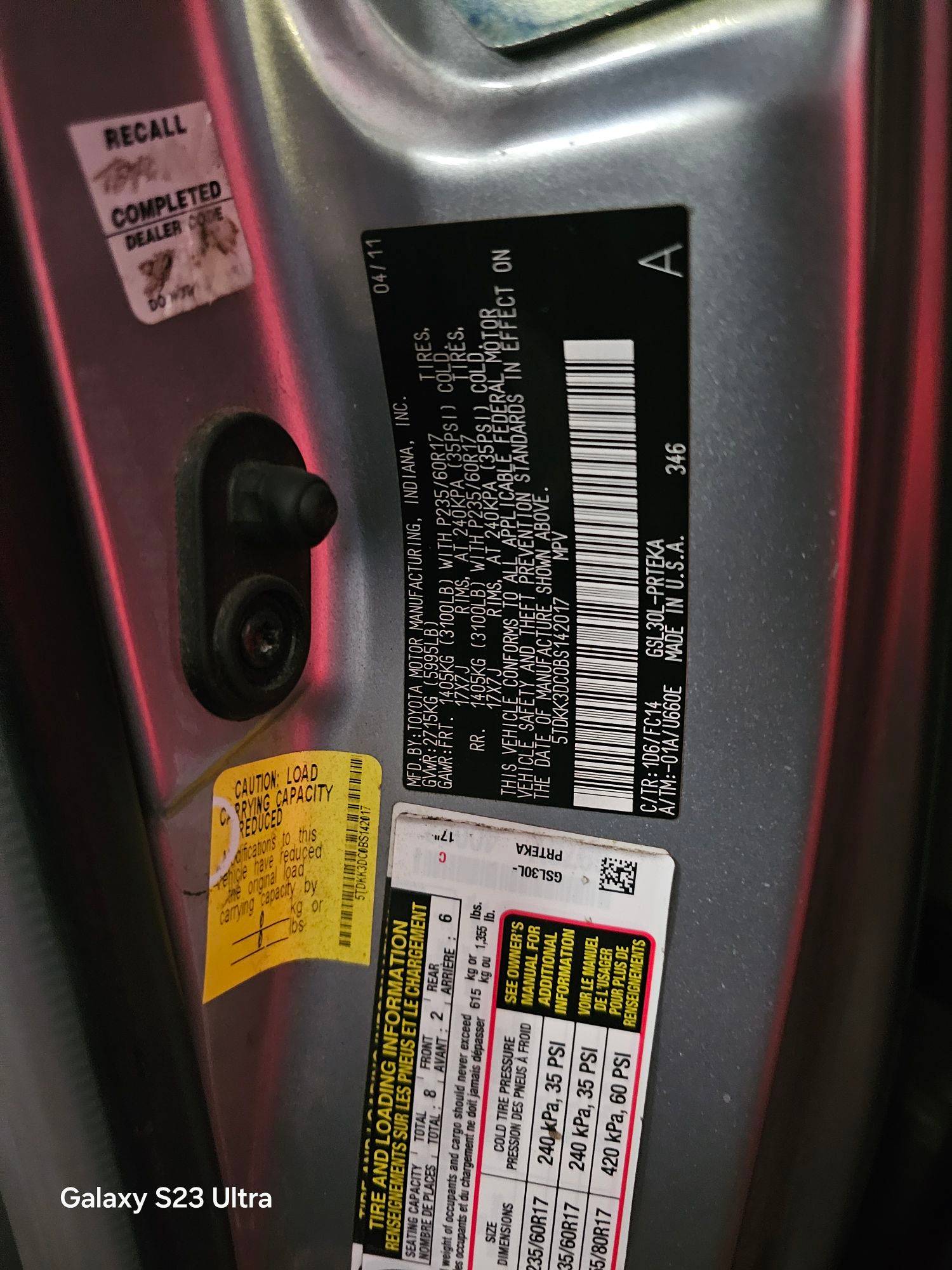 TOYOTA SIENNA 2011 - Marhaba Auction Used Cars - Image 9