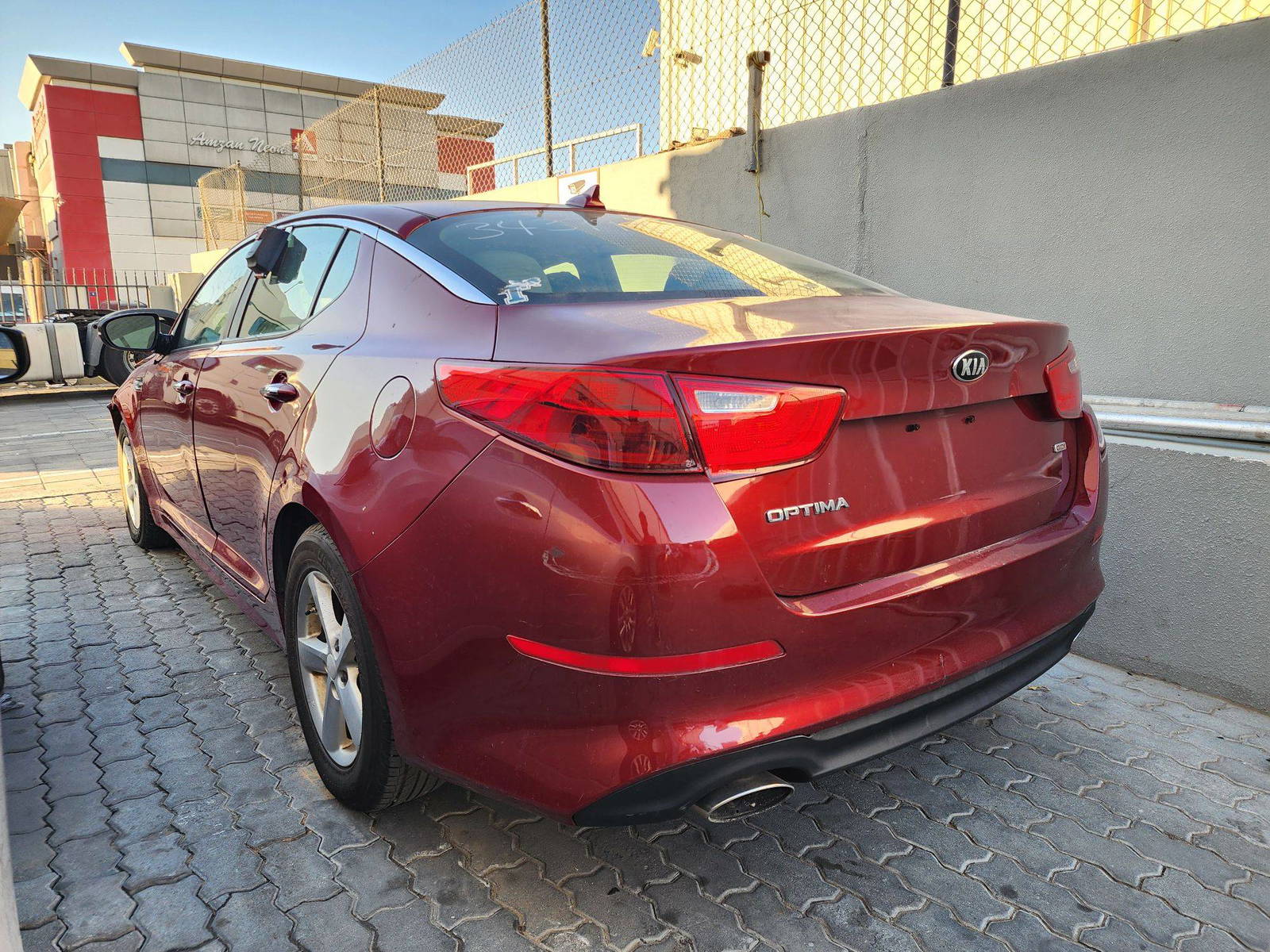 2014 KIA OPTIMA — 224656 Miles — Lot 2EG343999 — Al Quoz - Marhaba Auctions Used Cars - Image 3