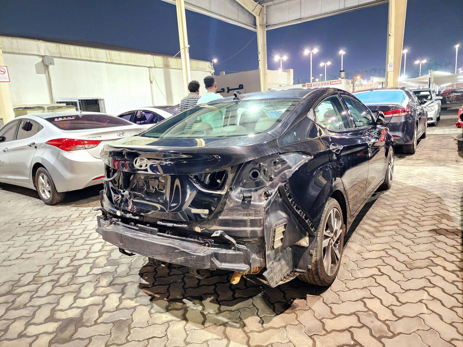 2014 HYUNDAI ELANTRA — 243295 Miles — Lot EH467540 — Souq - Marhaba Auctions Used Cars - Image 3