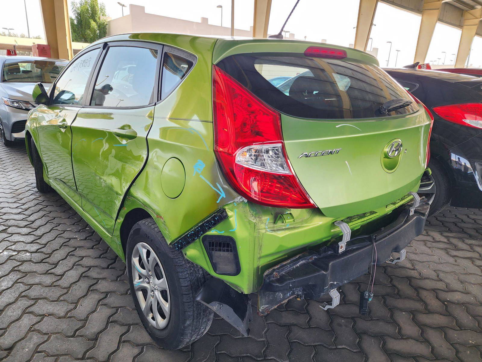 2012 HYUNDAI ACCENT — 124601 Miles — Lot 64498883 - Marhaba Auctions Used Cars - Image 12