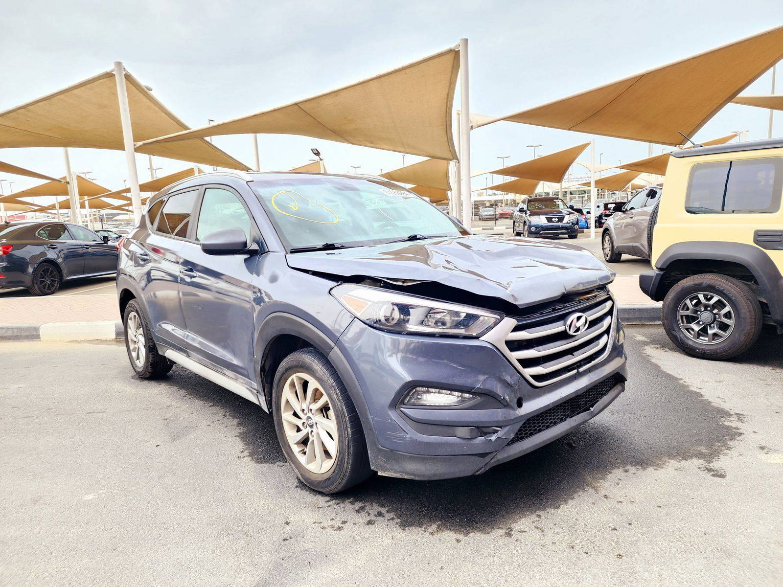 2017 HYUNDAI TUCSON — 191471 Miles — Lot A4XHU396291 — Souq - Marhaba Auctions Used Cars - Image 5