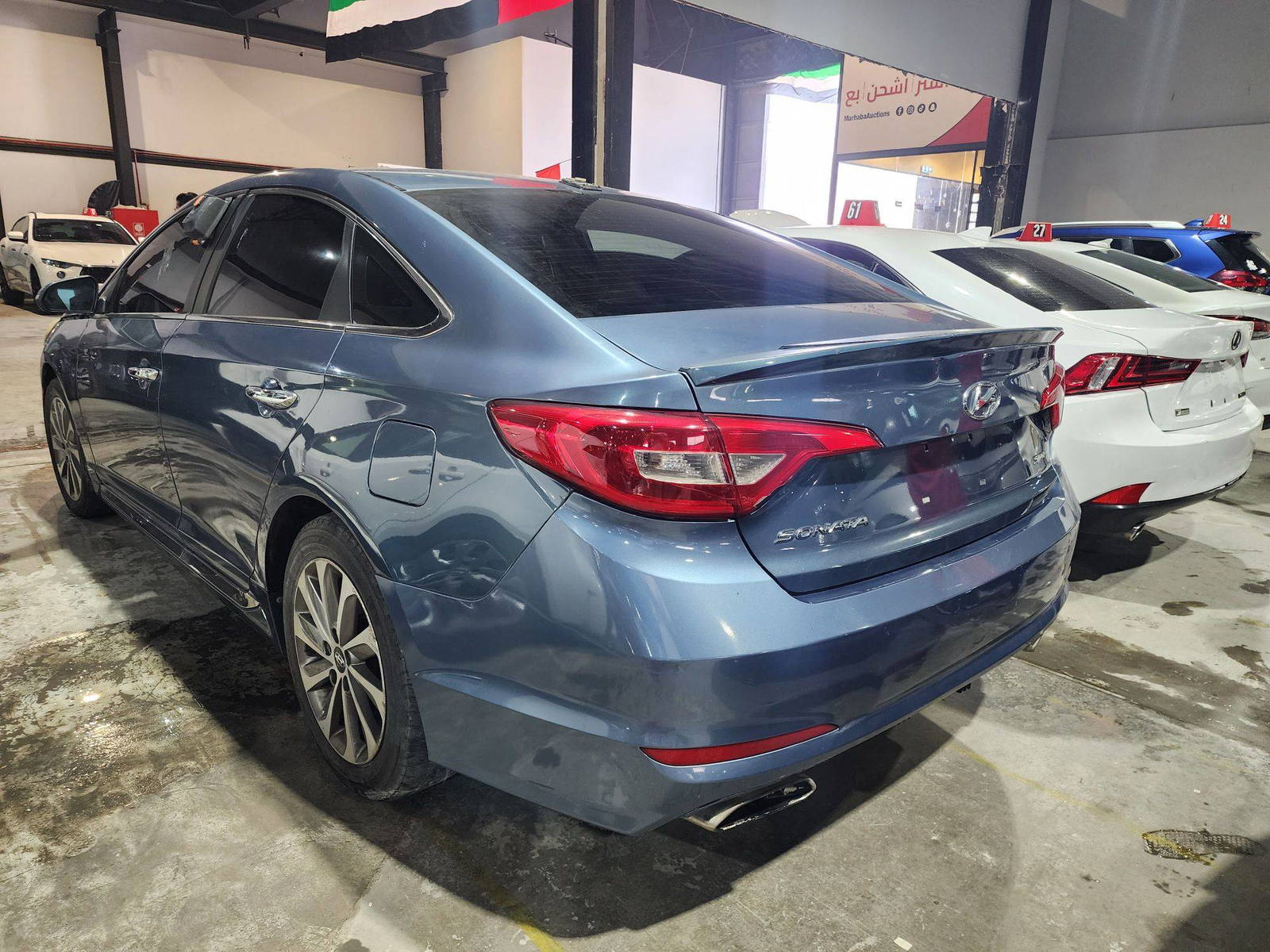2015 HYUNDAI SONATA — 121655 Miles — Lot 80860 — Al Quoz - Marhaba Auctions Used Cars - Image 5