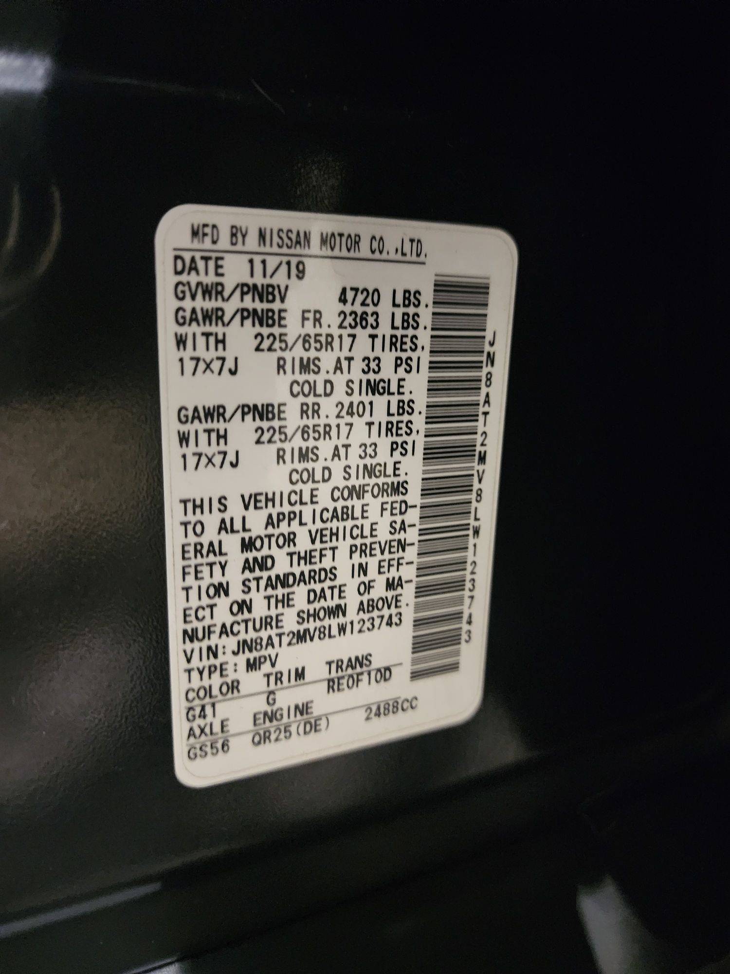 2020 NISSAN ROGUE — 36680 Miles — Lot W123743 - Marhaba Auctions Used Cars - Image 10