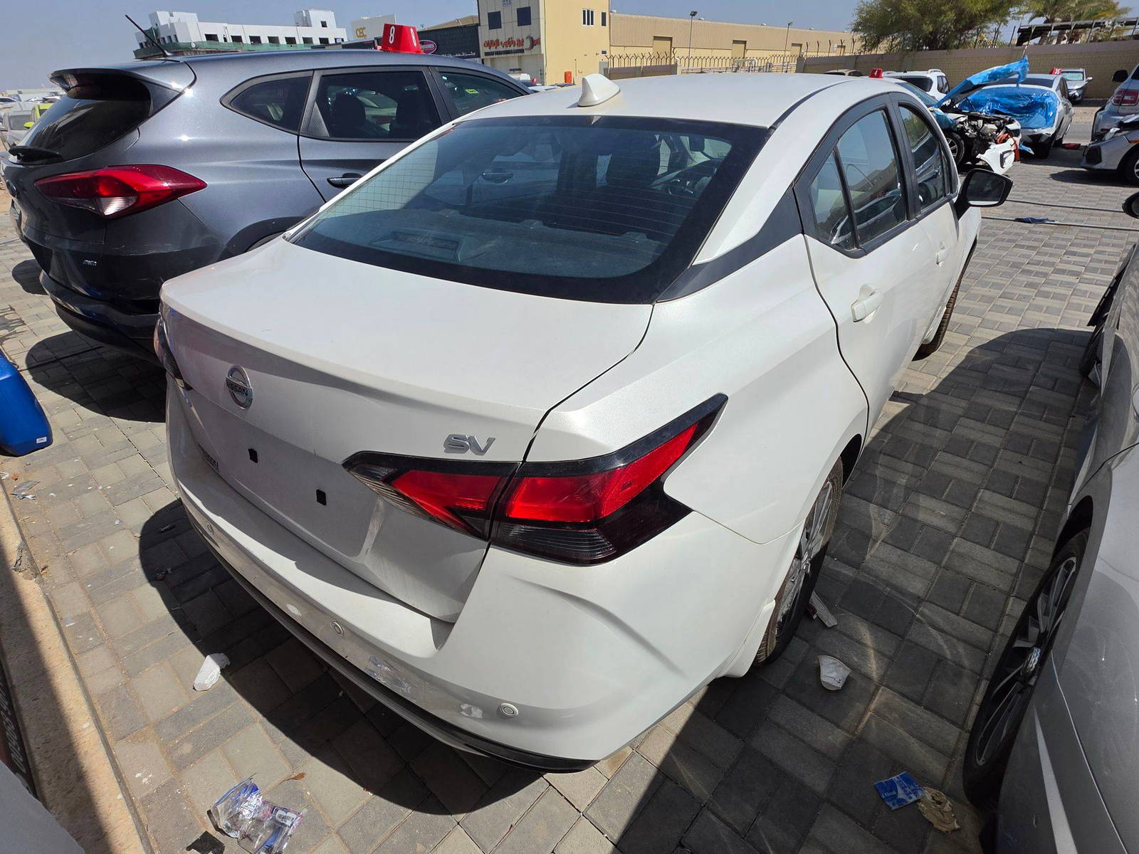 NISSAN VERSA 2021 - Marhaba Auction Used Cars - Image 3
