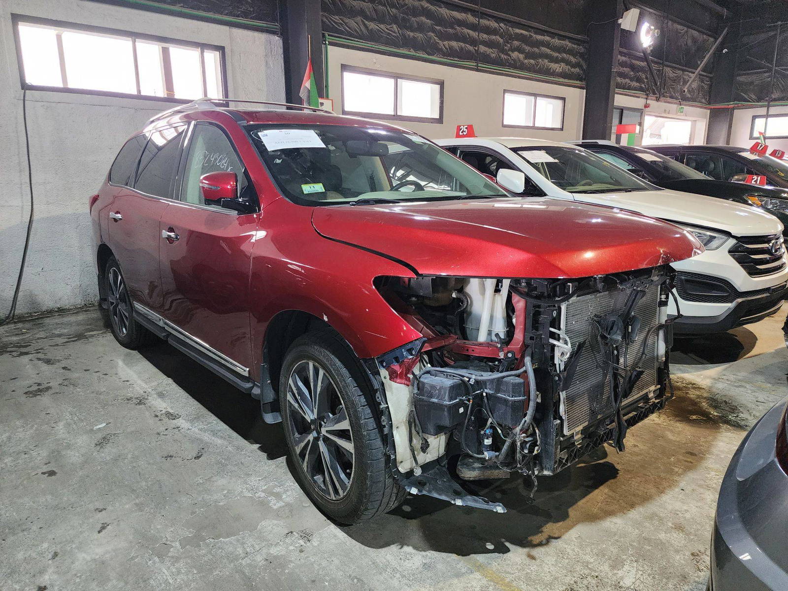 2017 NISSAN PATHFINDER — 148814 Miles — Lot 85243084 — Al Quoz - Marhaba Auctions Used Cars - Image 5