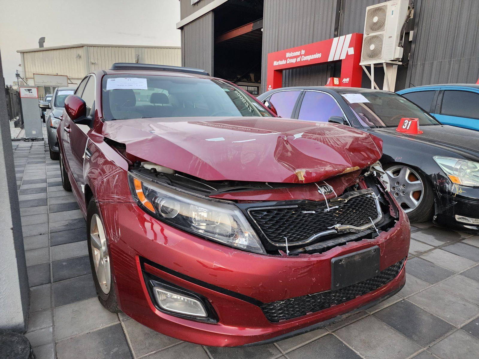 2015 KIA OPTIMA — 112856 Miles — Lot 53851884 — Al Quoz - Marhaba Auctions Used Cars - Image 3