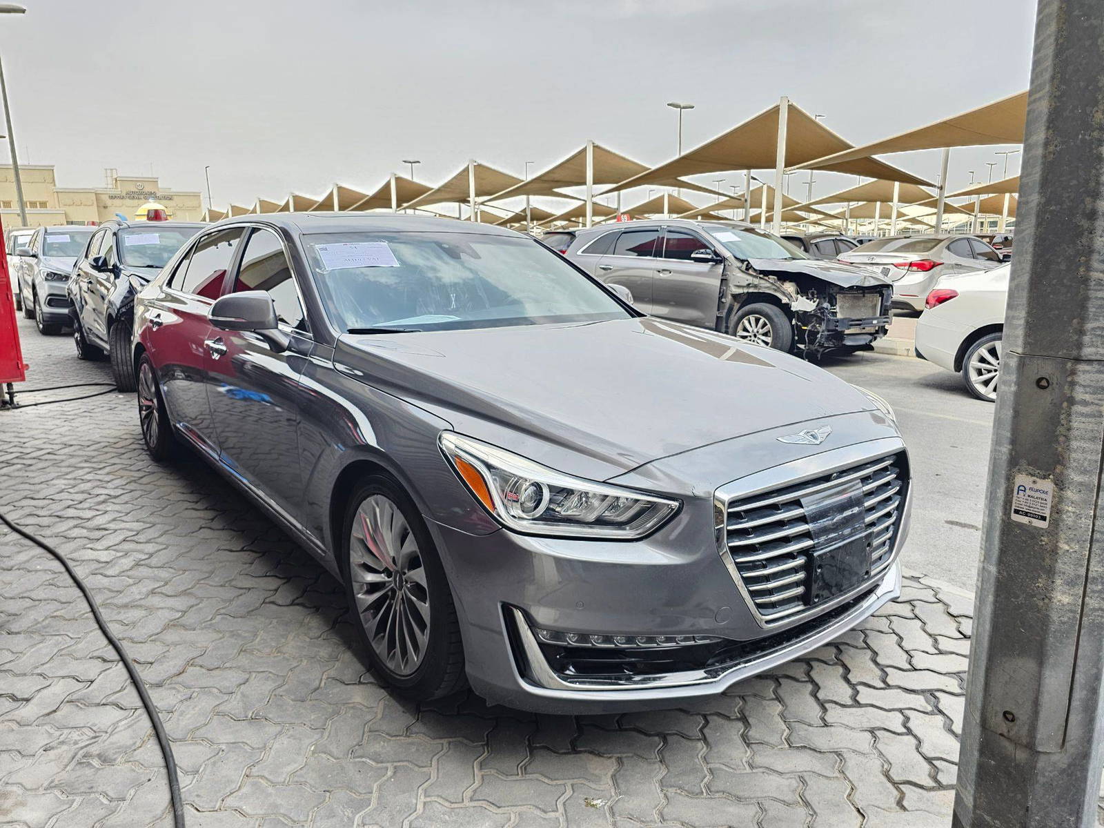 2018 GENESIS G90 — 84934 Miles — Lot JH6JU046451 — Souq - Marhaba Auctions Used Cars - Image 4