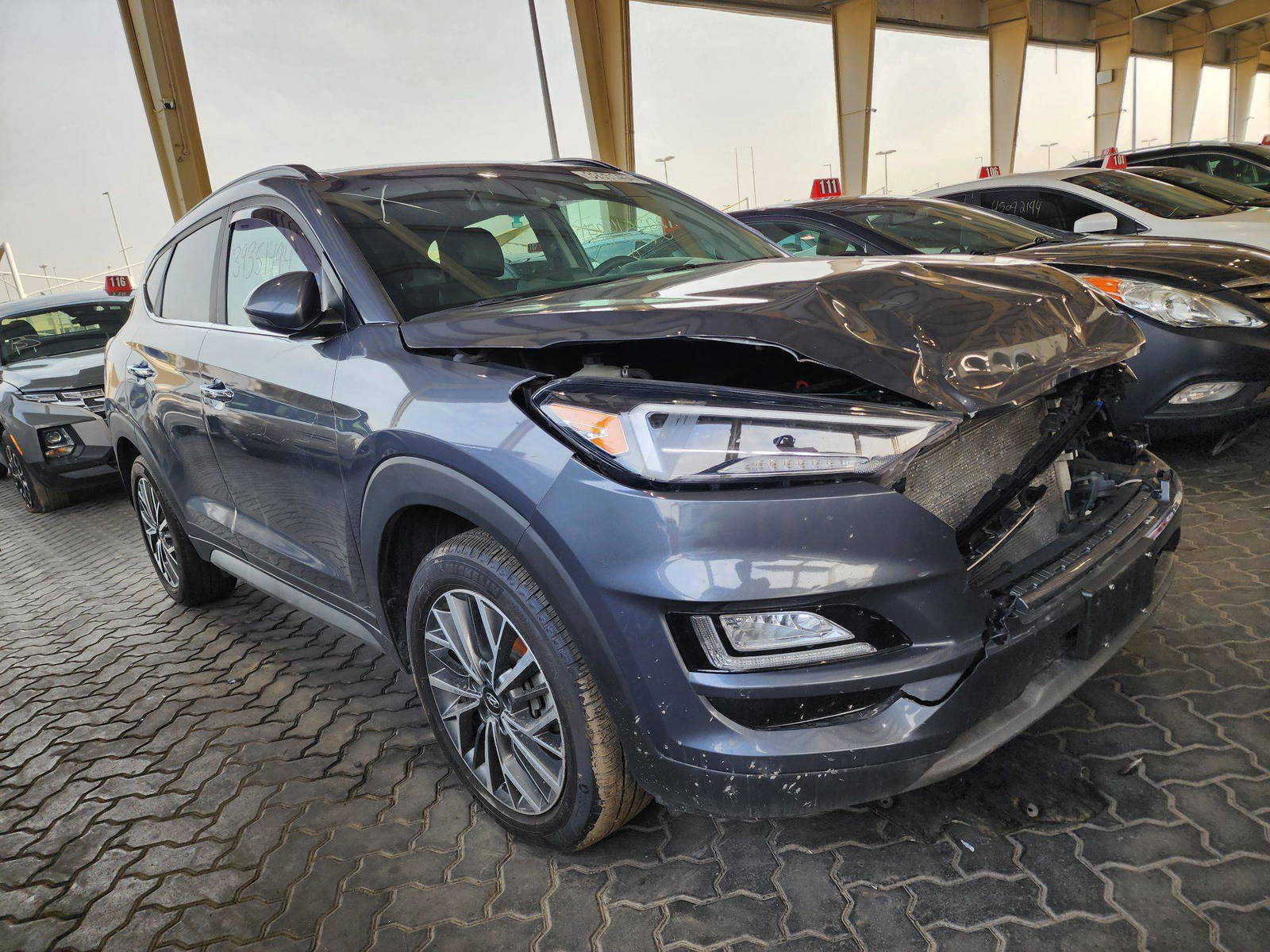 2019 HYUNDAI TUCSON — 87544 Miles — Lot 74604 — Souq - Marhaba Auctions Used Cars - Image 7