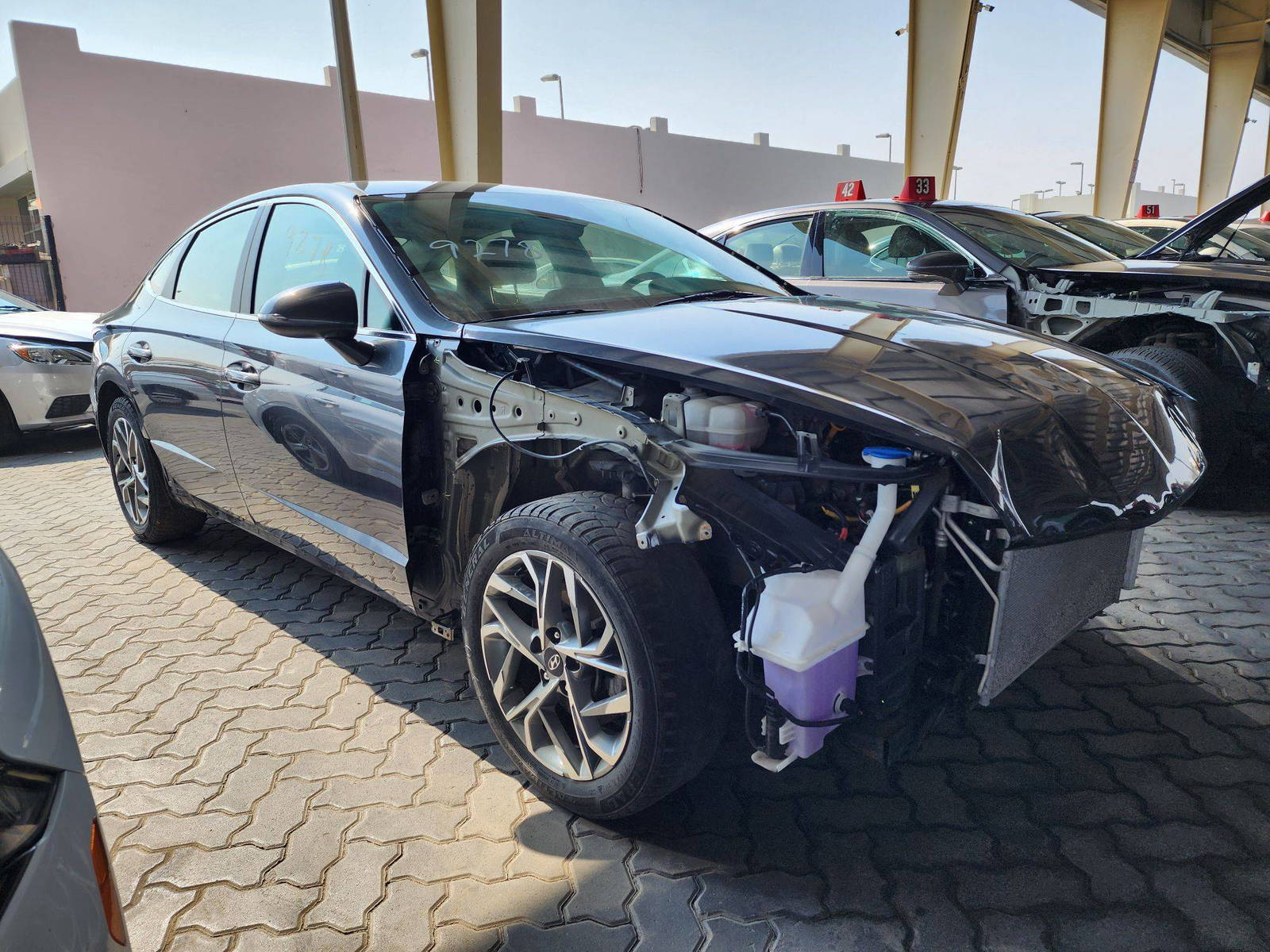 2021 HYUNDAI SONATA — 98498 KM — Lot 088162 — Souq - Marhaba Auctions Used Cars - Image 4