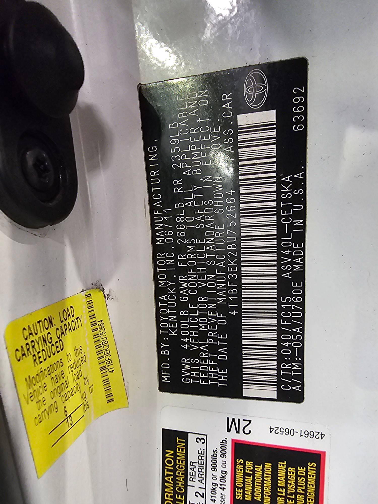 TOYOTA CAMRY 2011 - Marhaba Auction Used Cars - Image 11