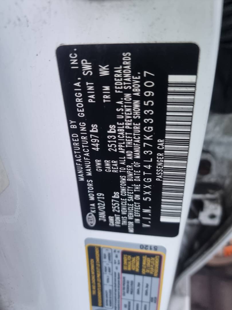 KIA OPTIMA 2019 - Marhaba Auction Used Cars - Image 8