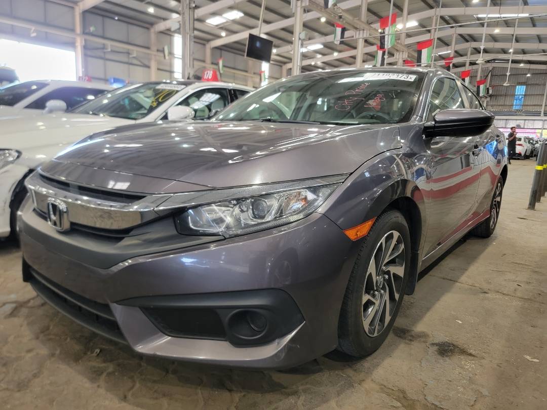 2017 HONDA CIVIC — 84808 Miles — Lot HH037571 - Marhaba Auctions Used Cars - Image 6