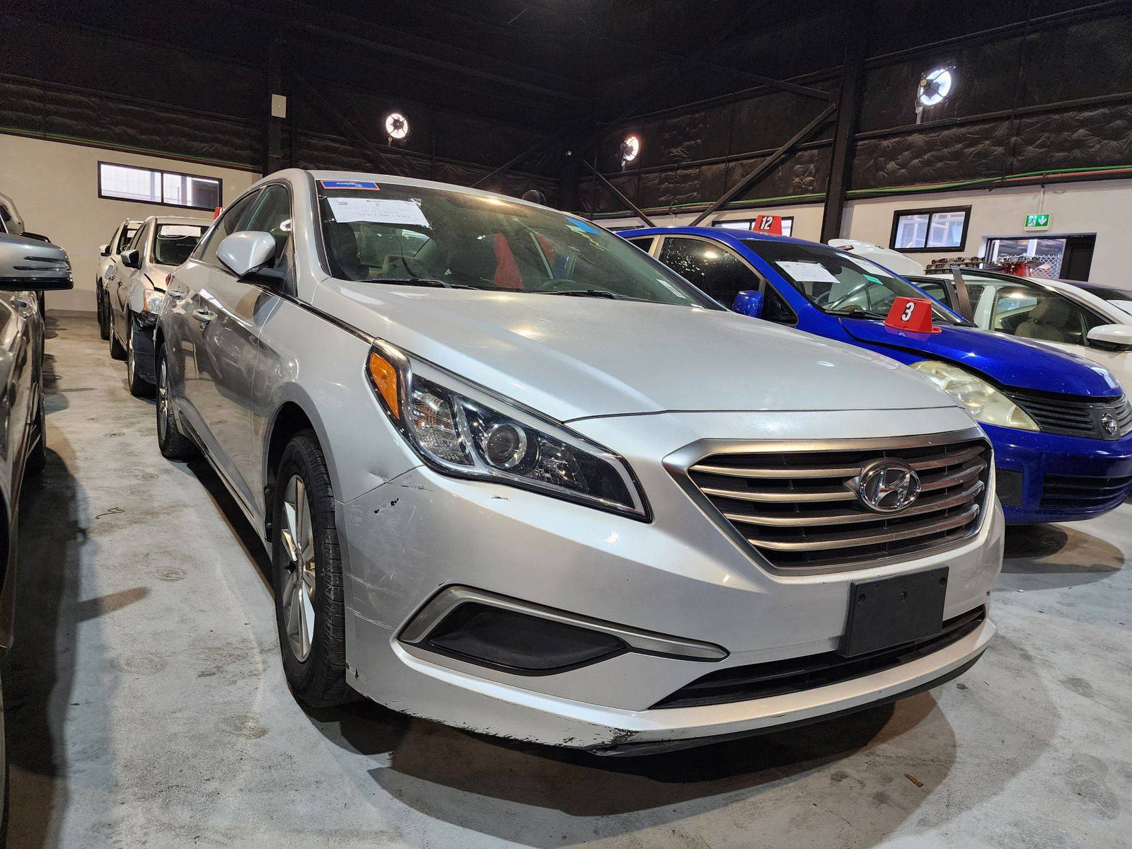 2017 HYUNDAI SONATA — 166610 Miles — Lot 26800 — Al Quoz - Marhaba Auctions Used Cars - Image 3