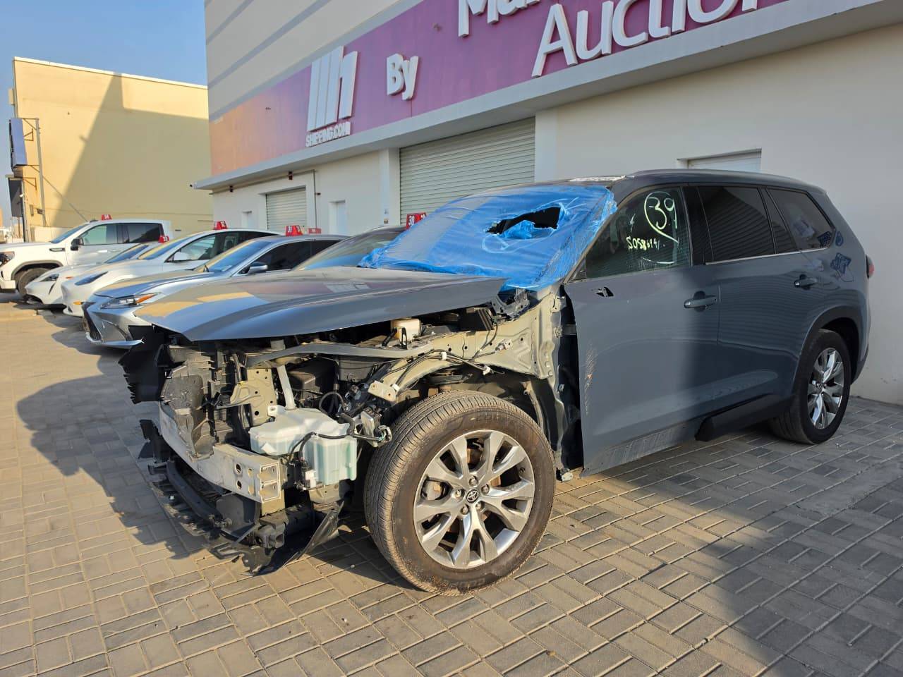 2024 TOYOTA GRAND HIGHLANDER — 52602 Miles — Lot 57495046 - Marhaba Auctions Used Cars - Image 3