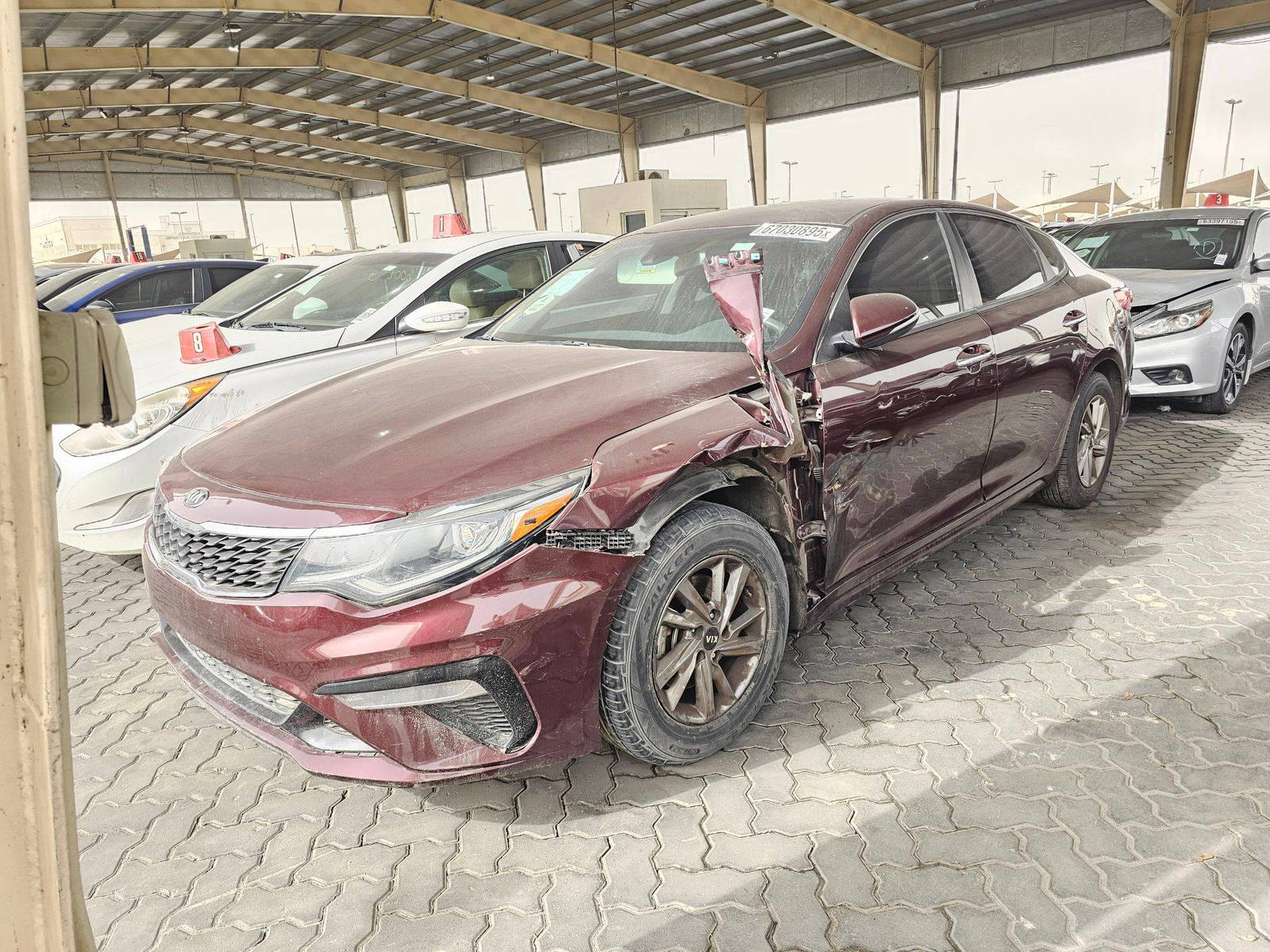 2020 KIA OPTIMA — 108775 Miles — Lot G388468 — Souq - Marhaba Auctions Used Cars - Image 4