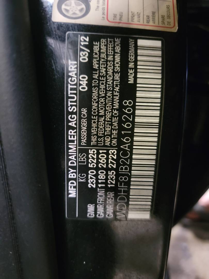 2012 MERCEDES BENZ E 350 — 142495 Miles — Lot A616268 - Marhaba Auctions Used Cars - Image 5