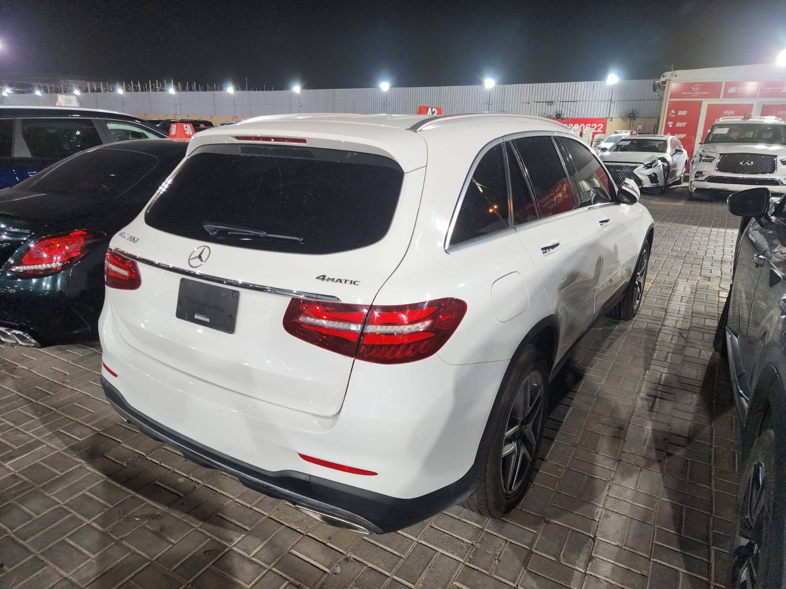 2019 MERCEDES BENZ GLC-300 — 105229 KM — Lot 001342 — Al Sajaa - Marhaba Auctions Used Cars - Image 3