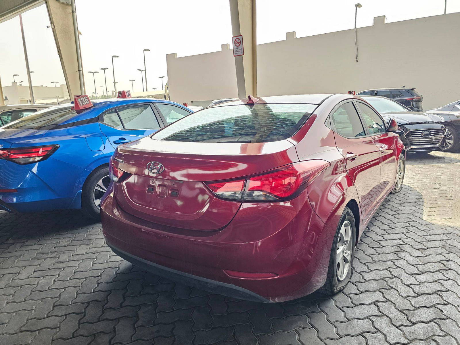 2015 HYUNDAI ELANTRA — 132373 Miles — Lot 42092128 — Souq - Marhaba Auctions Used Cars - Image 3