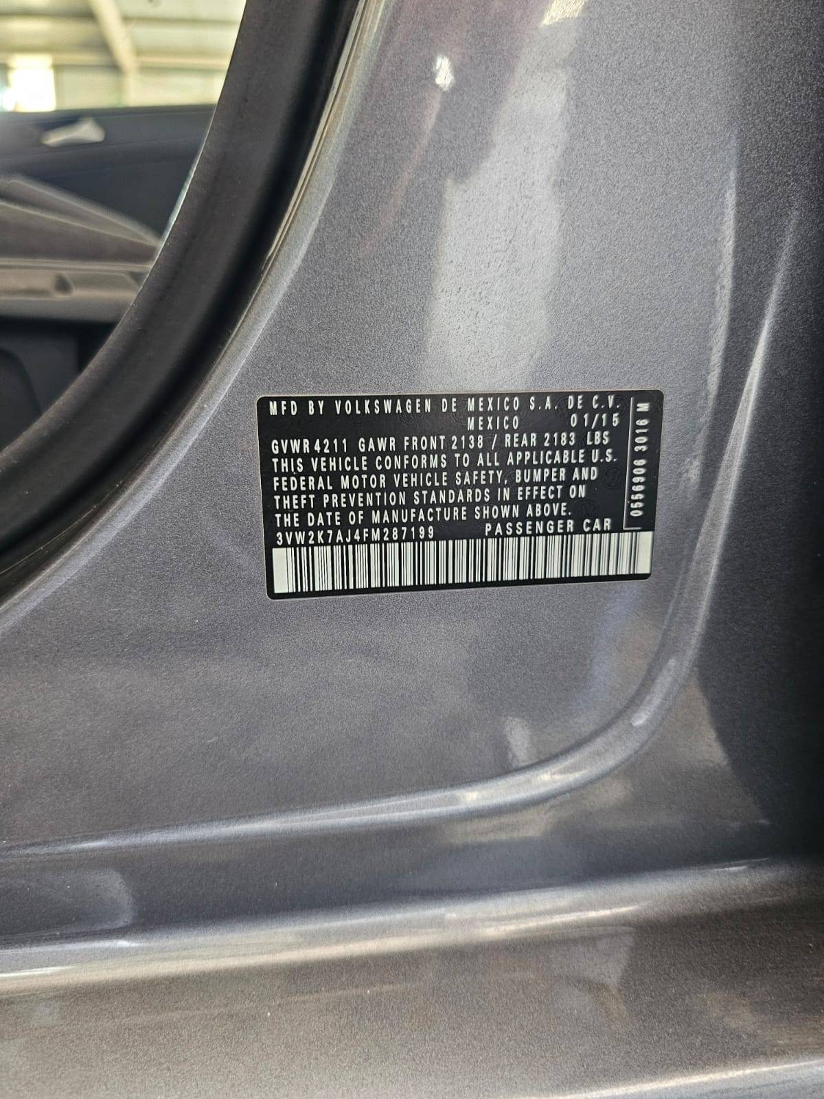 2015 VOLKSWAGEN JETTA — 149917 Miles — Lot M287199 — Main - Marhaba Auctions Used Cars - Image 9