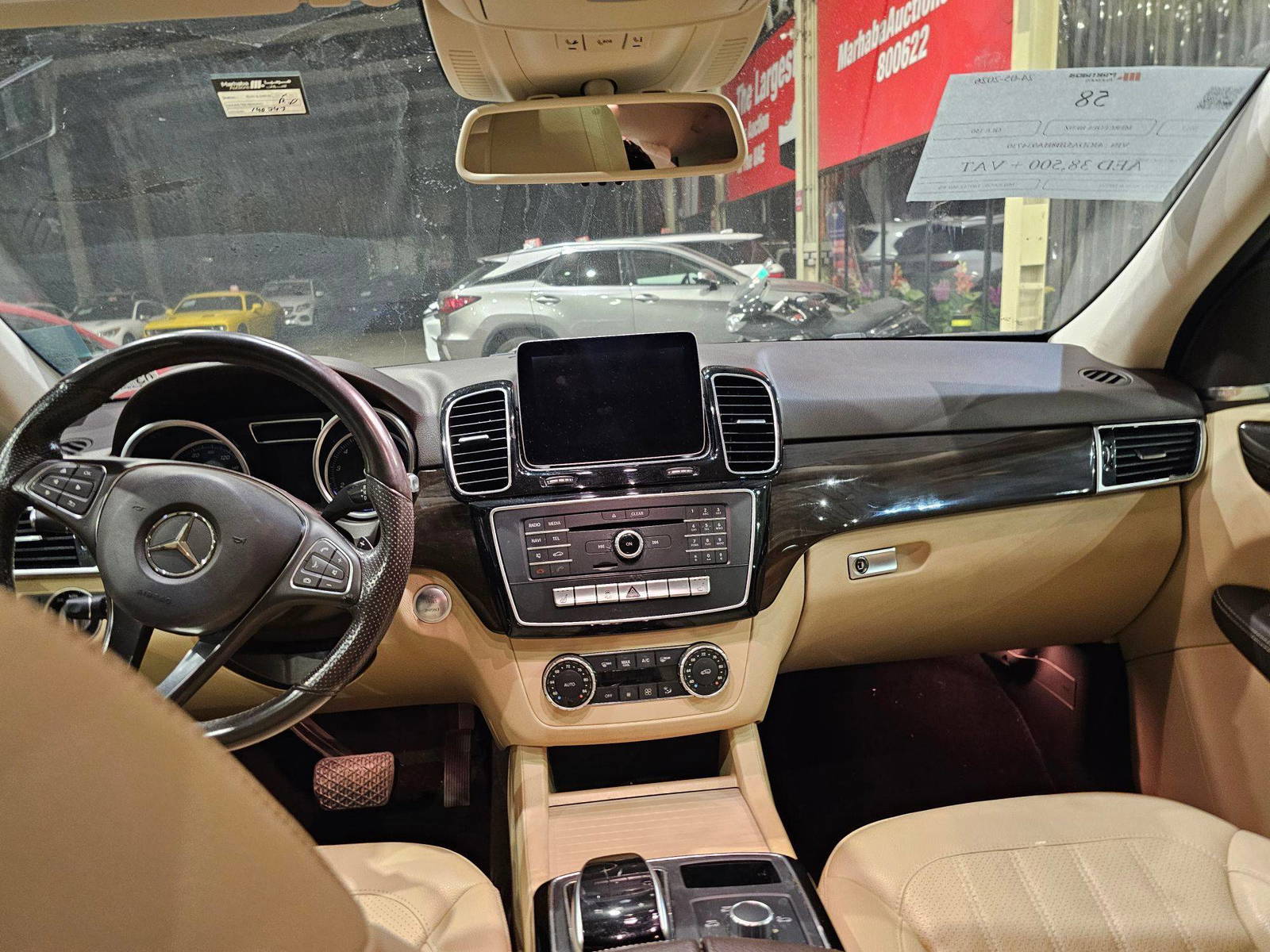 MERCEDES BENZ GLE 350 2017 - Marhaba Auction Used Cars - Image 8