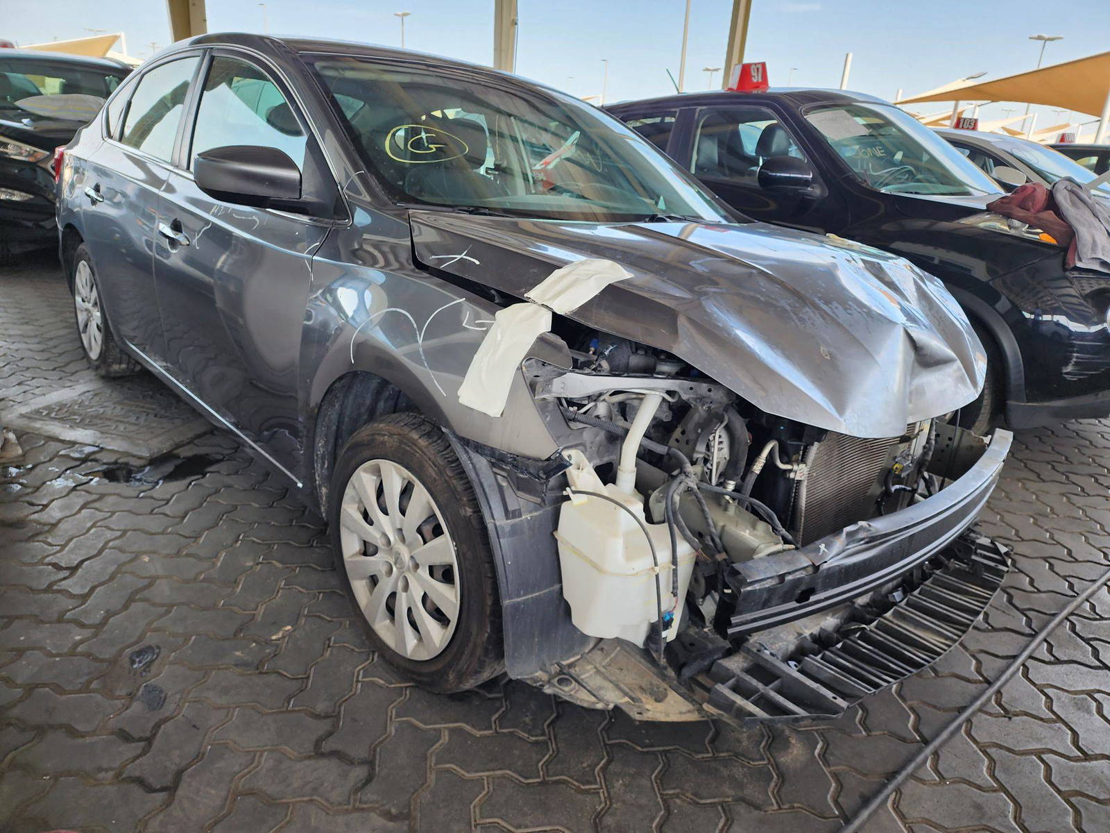 2018 NISSAN SENTRA — 116542 Miles — Lot 74497613 - Marhaba Auctions Used Cars - Image 6
