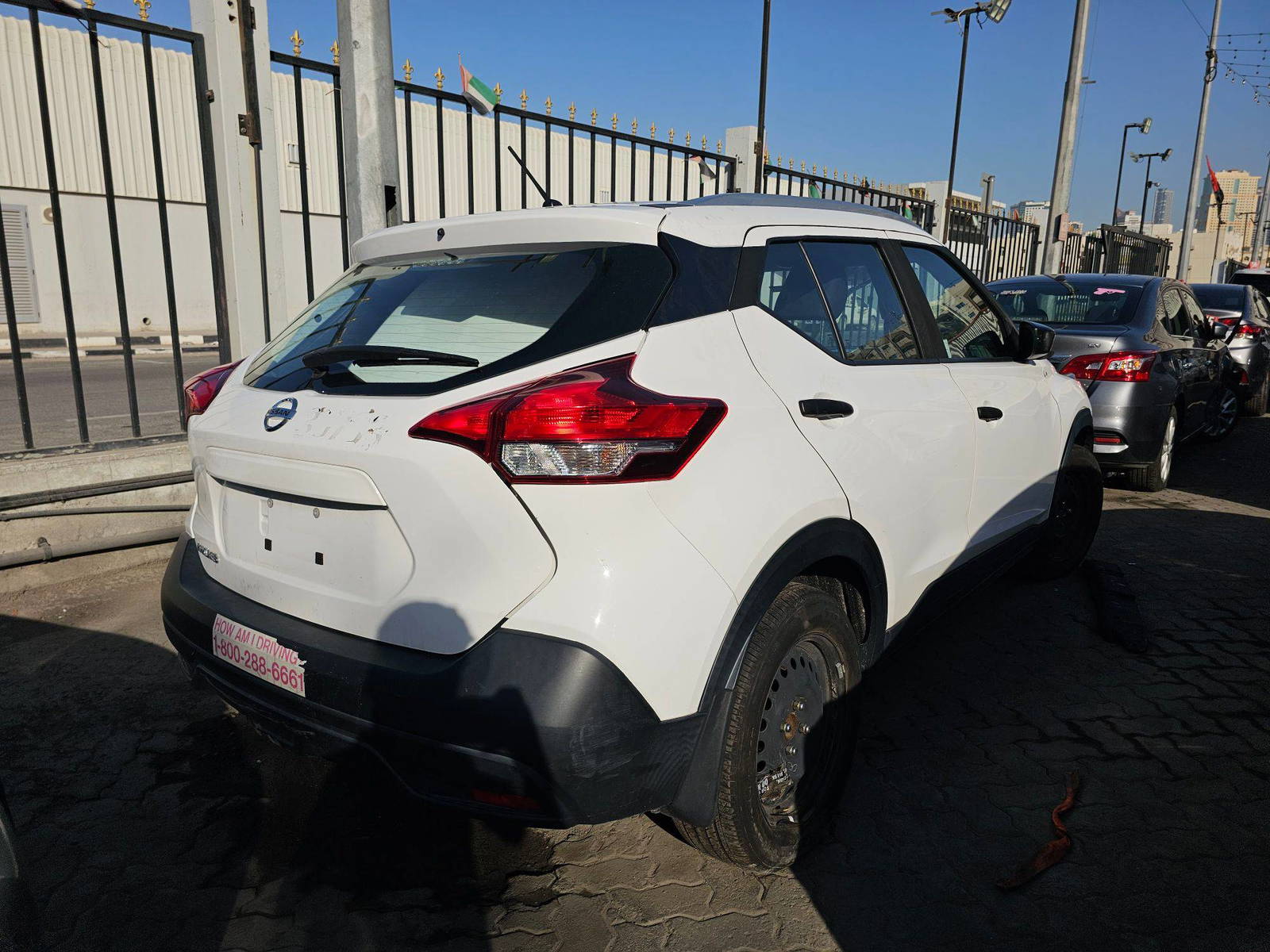 2019 NISSAN KICKS — 90096 Miles — Lot 94724215 — Al Sajaa - Marhaba Auctions Used Cars - Image 3