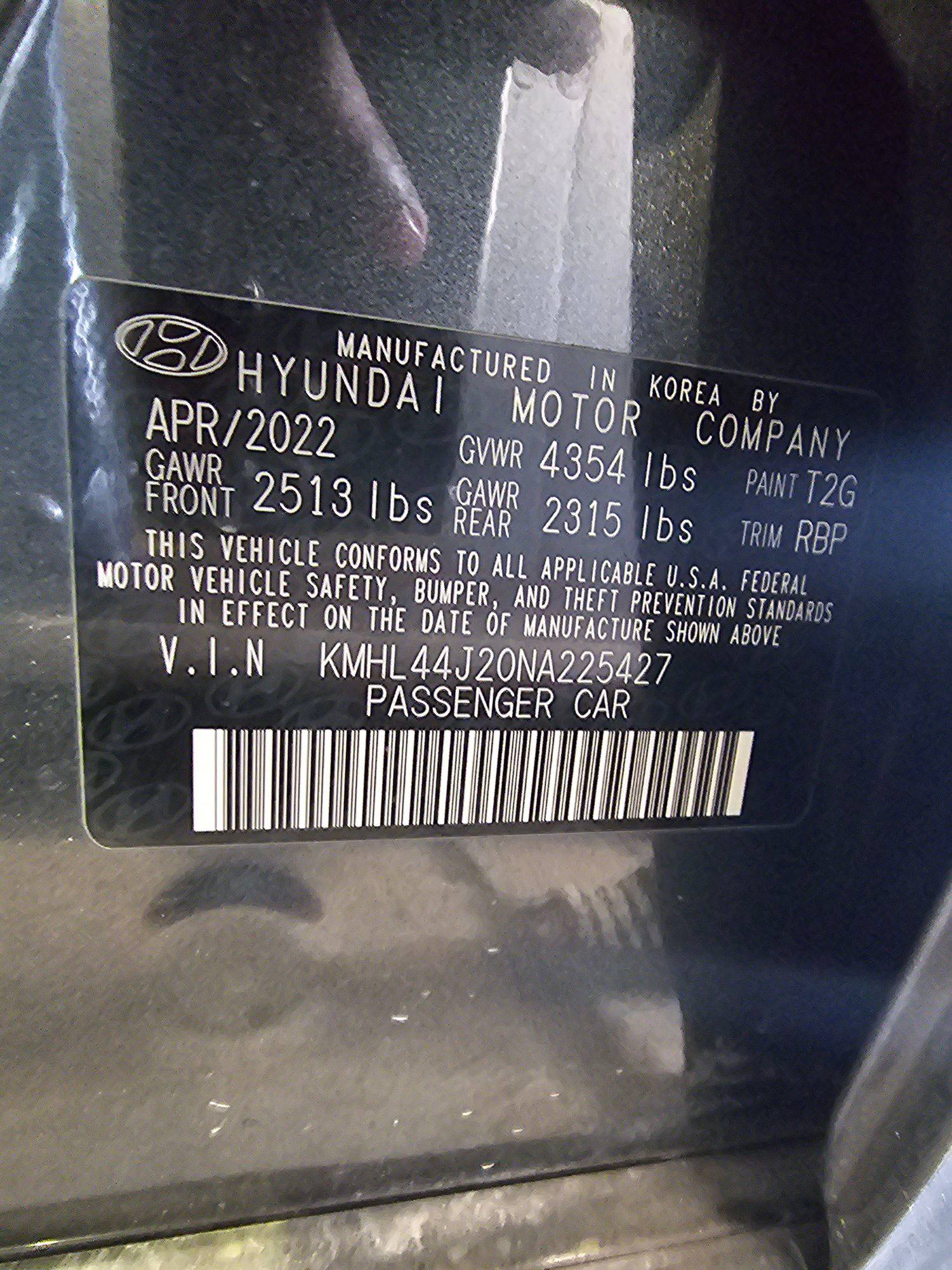 HYUNDAI SONATA 2022 - Marhaba Auction Used Cars - Image 10