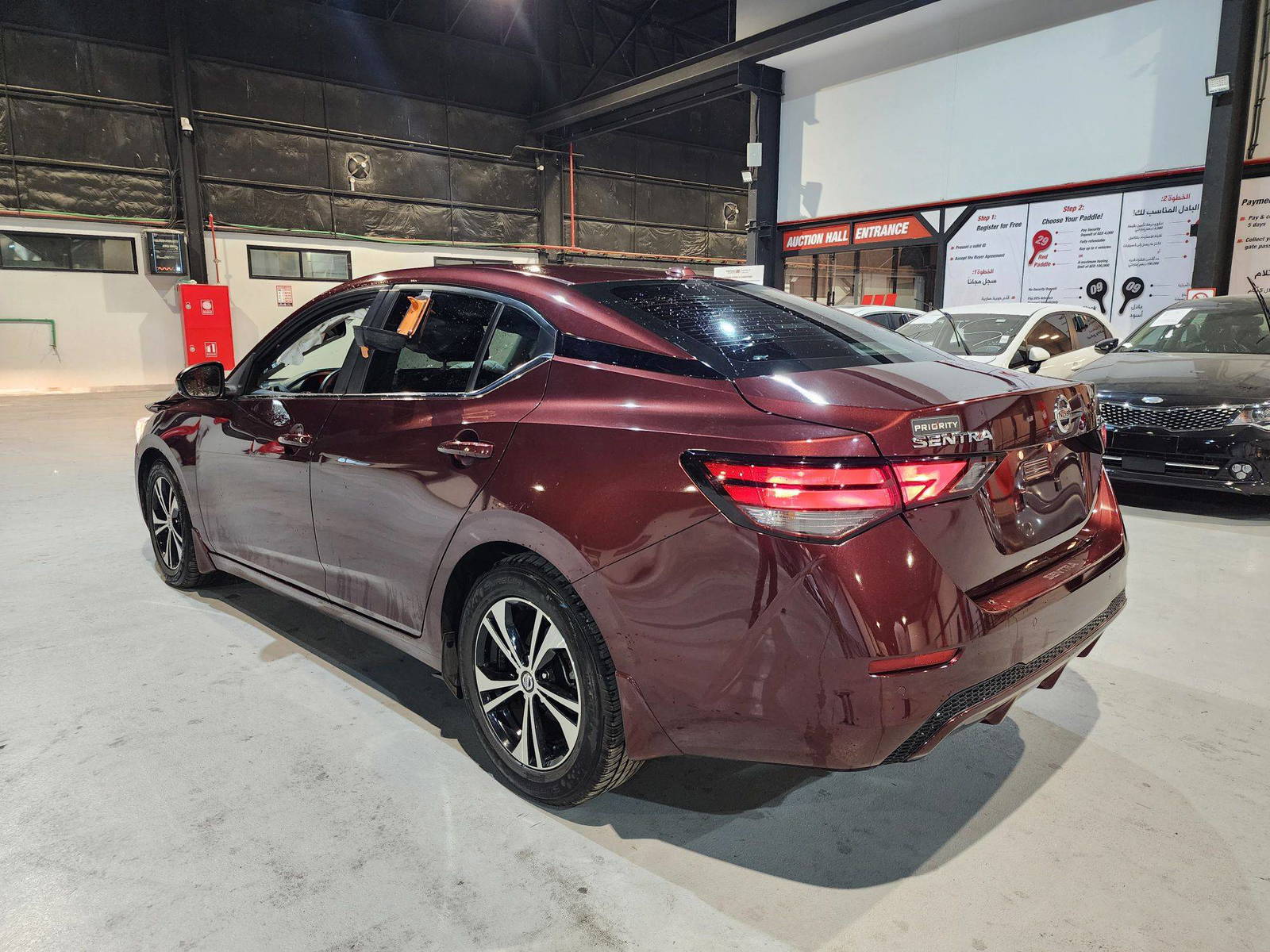 2020 NISSAN SENTRA — 60256 Miles — Lot 82001613 — Ind. 12 - Marhaba Auctions Used Cars - Image 3