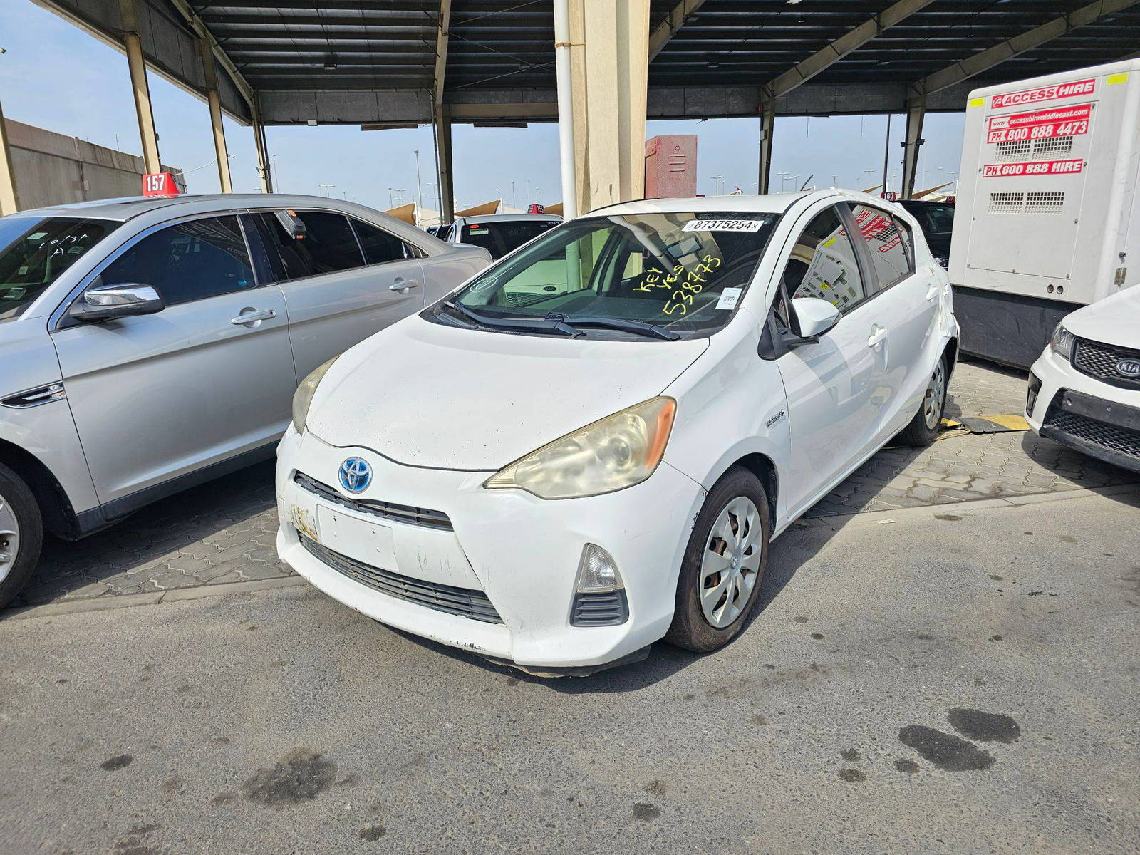 2013 TOYOTA PRIUS C — 182299 Miles — Lot 1538773 — Souq - Marhaba Auctions Used Cars - Image 3