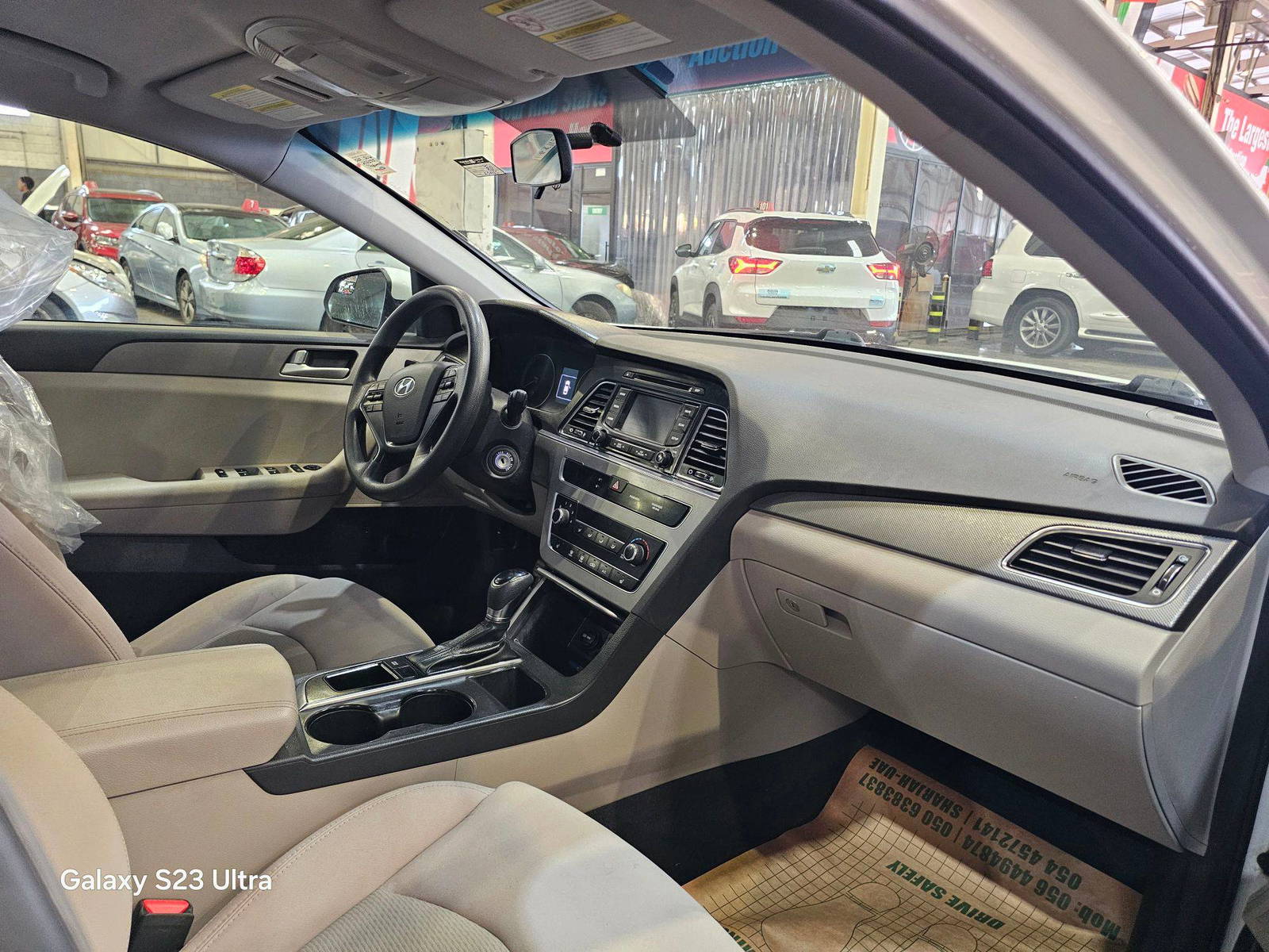 HYUNDAI SONATA 2015 - Marhaba Auction Used Cars - Image 8