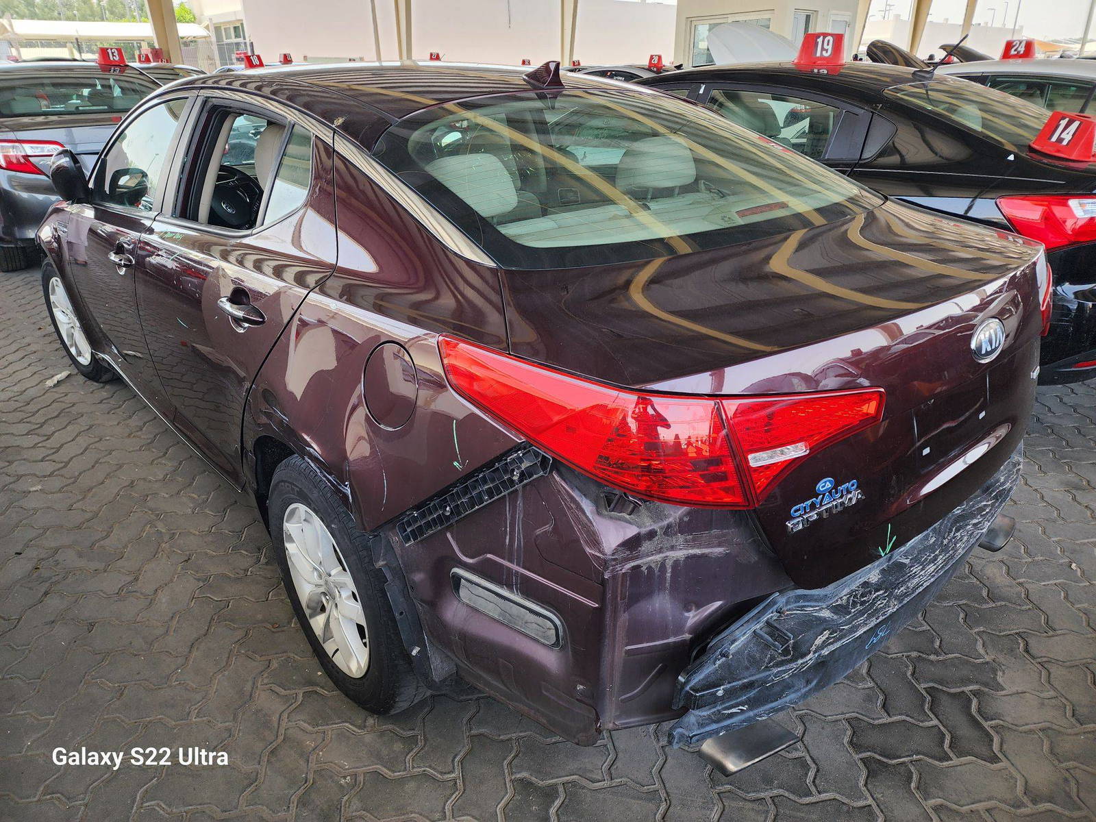 2013 KIA OPTIMA — 138647 Miles — Lot 82479313 - Marhaba Auctions Used Cars - Image 4