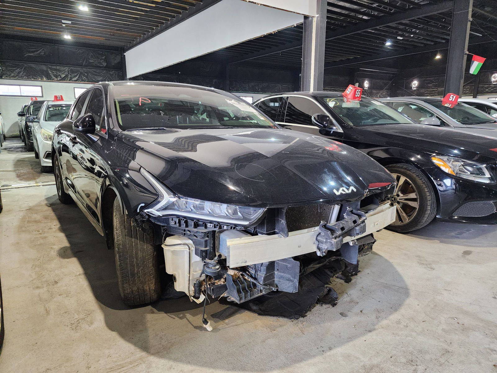 2022 KIA K5 — 72161 Miles — Lot 96055 — Al Quoz - Marhaba Auctions Used Cars - Image 3