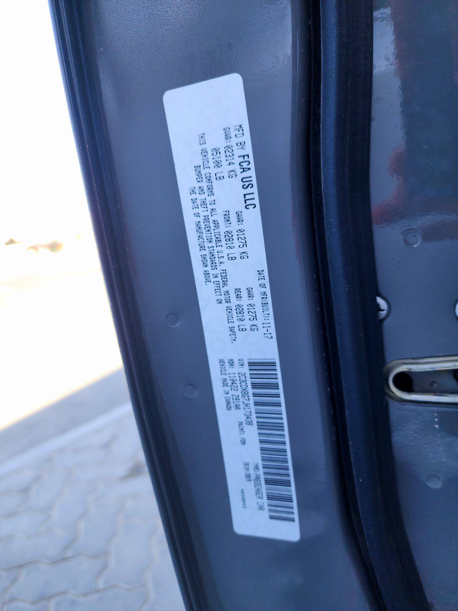 2018 DODGE CHARGER — 154097 Miles — Lot 60233404 — Souq - Marhaba Auctions Used Cars - Image 9