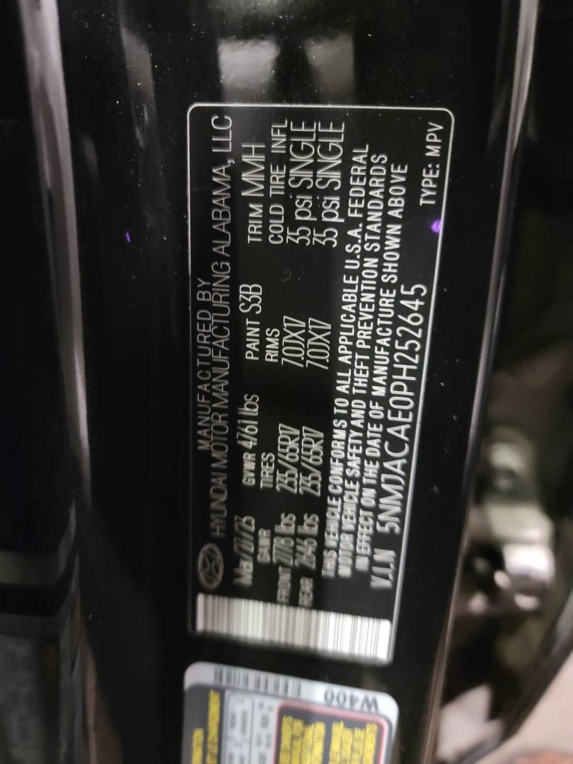 2023 HYUNDAI TUCSON — 9186 Miles — Lot PH252645 — Main - Marhaba Auctions Used Cars - Image 10