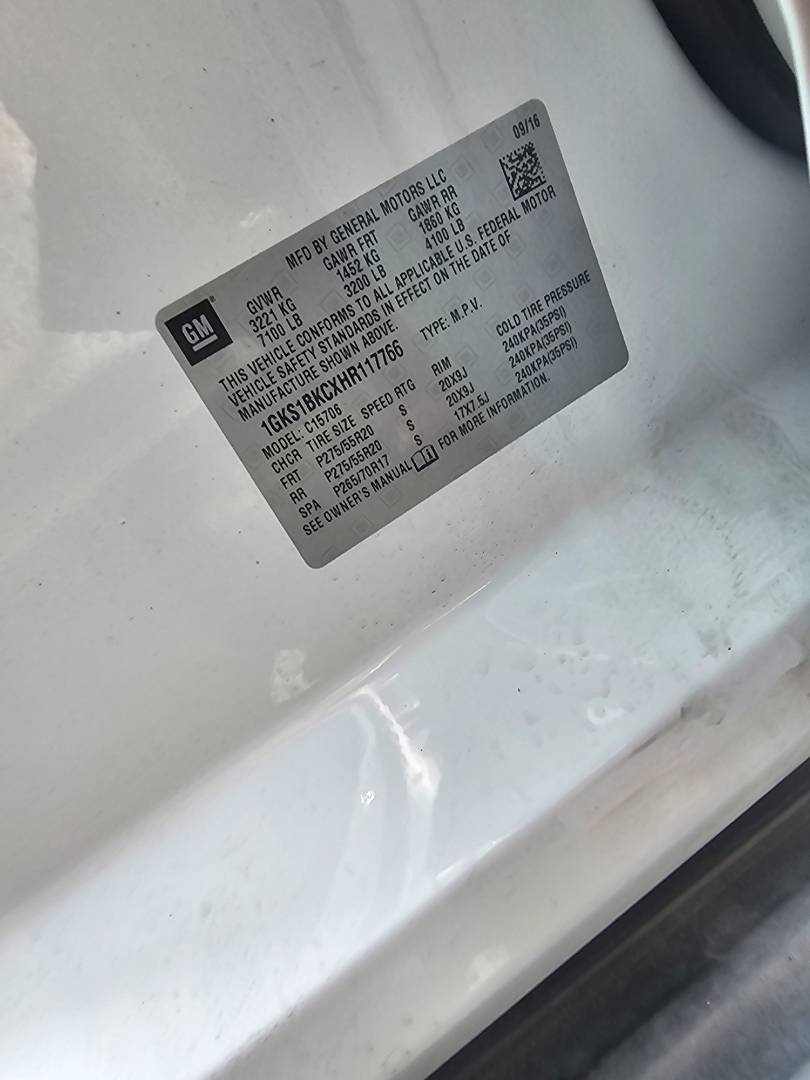 GMC YUKON 2017 - Marhaba Auction Used Cars - Image 7