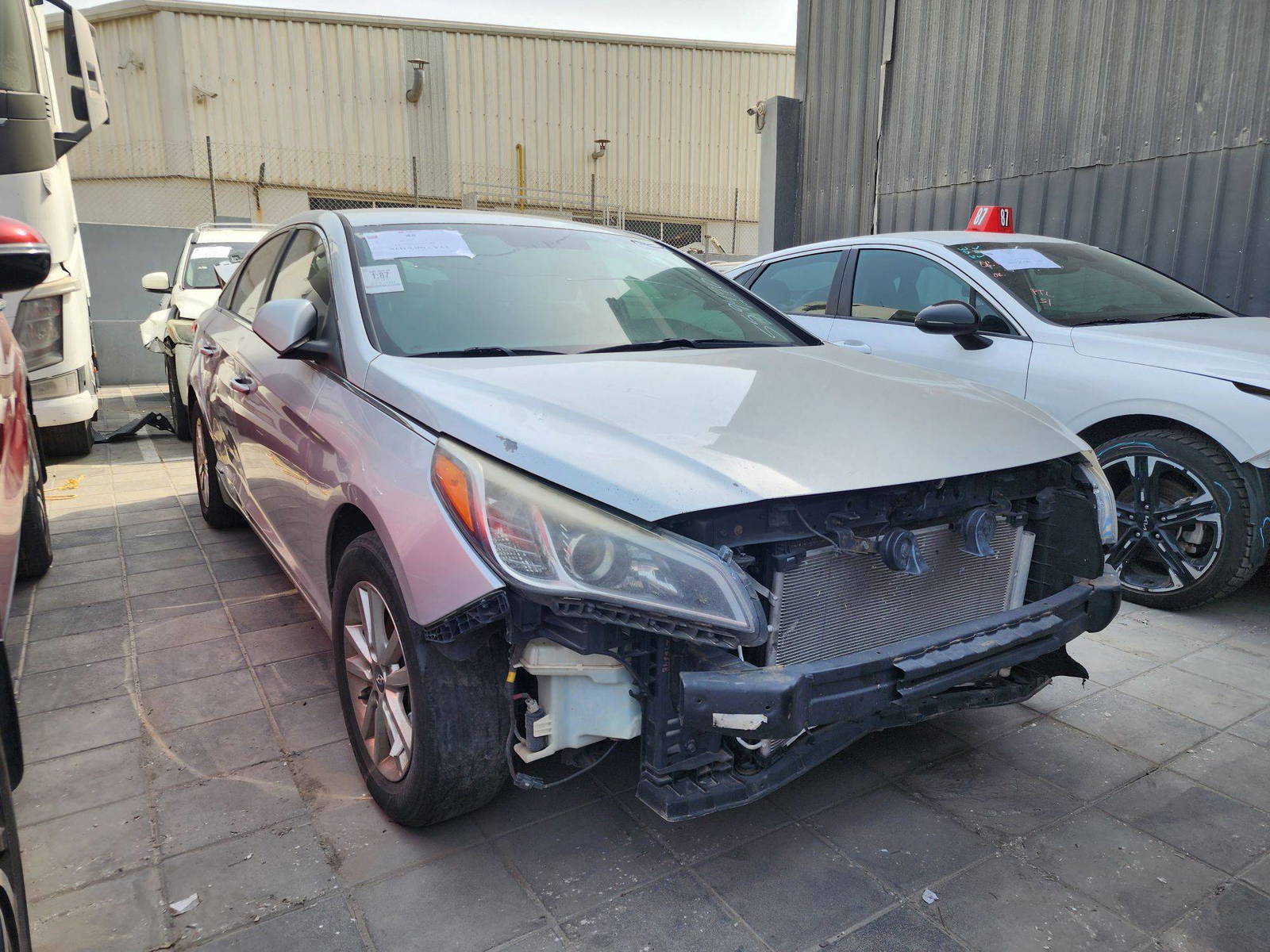 2017 HYUNDAI SONATA — 216440 Miles — Lot 7259869 — Al Quoz - Marhaba Auctions Used Cars - Image 6