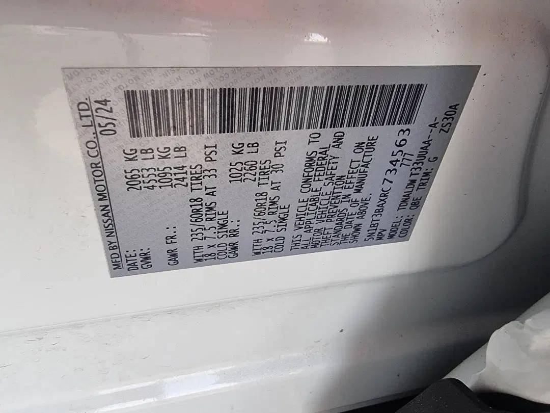 NISSAN ROGUE 2024 - Marhaba Auction Used Cars - Image 10