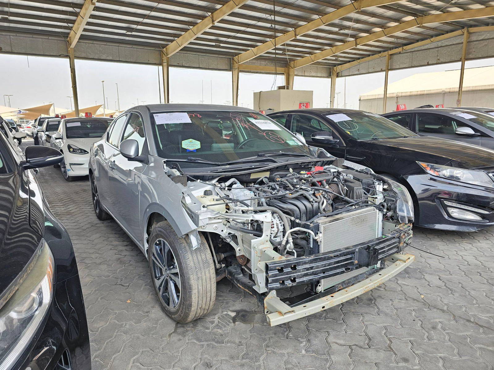 2021 NISSAN SENTRA — 64313 Miles — Lot VXMY259677 — Souq - Marhaba Auctions Used Cars - Image 4