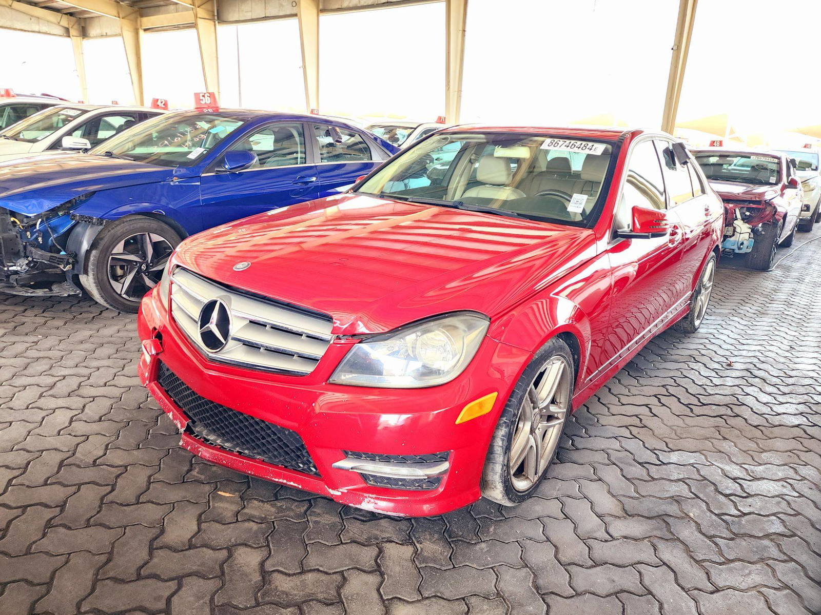 2012 MERCEDES BENZ C300 — 127395 Miles — Lot 8CR240476 — Souq - Marhaba Auctions Used Cars - Image 5