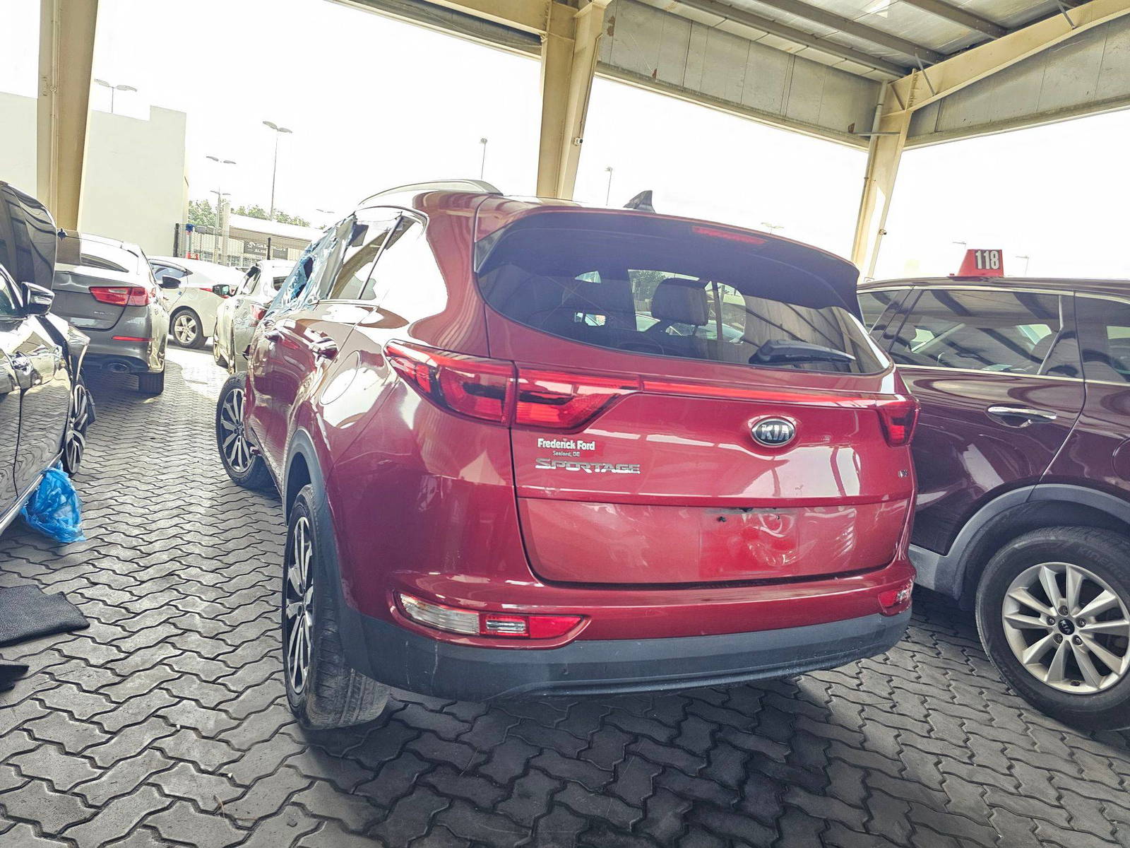 KIA SPORTAGE 2017 - Marhaba Auction Used Cars - Image 3