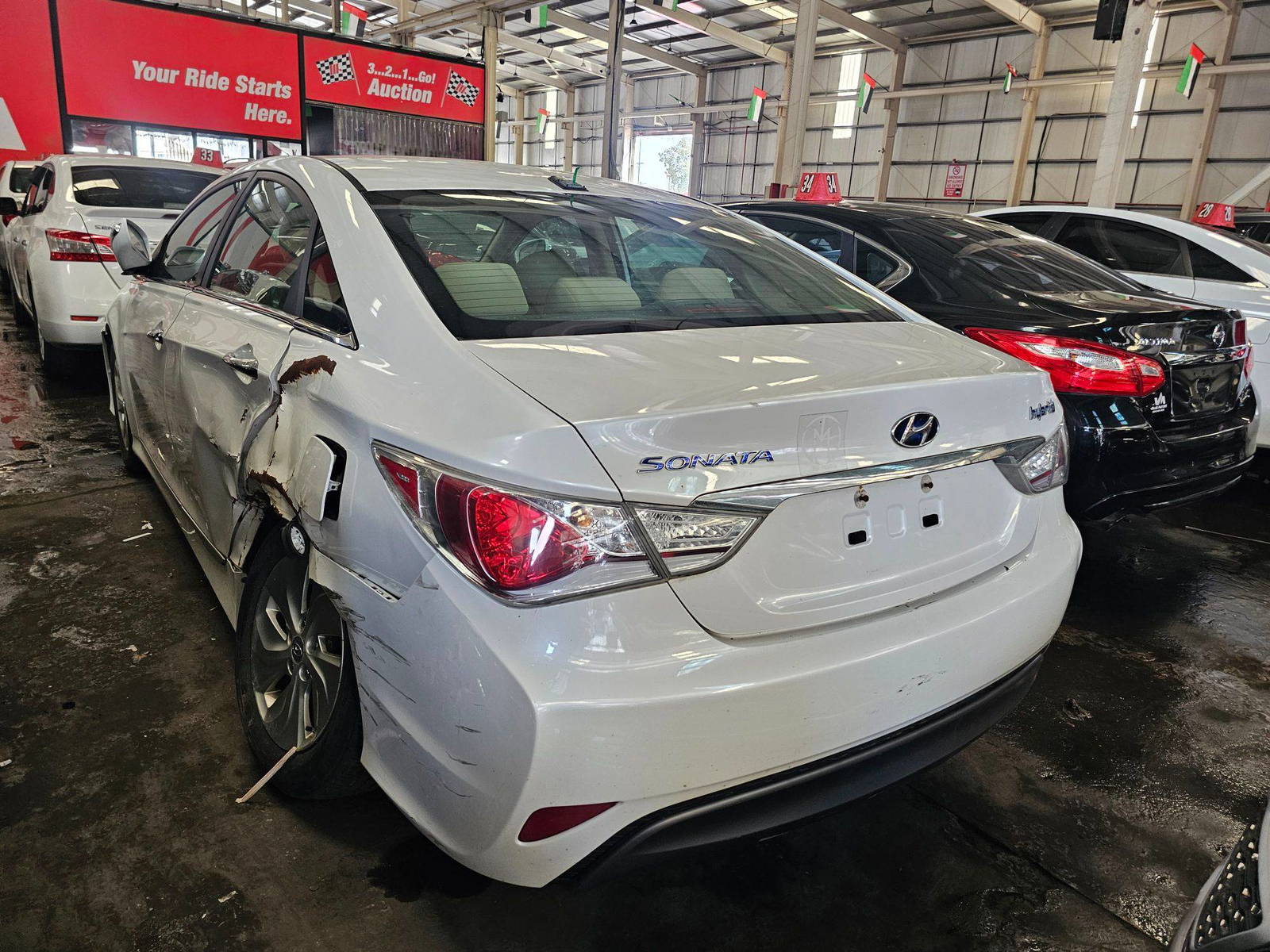 HYUNDAI SONATA 2015 - Marhaba Auction Used Cars - Image 7
