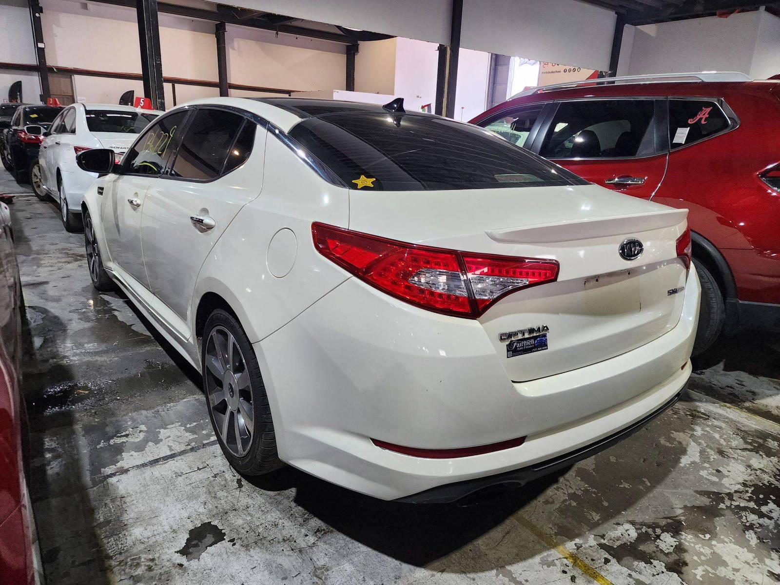 2012 KIA OPTIMA — 136229 Miles — Lot 049696 — Al Quoz - Marhaba Auctions Used Cars - Image 3