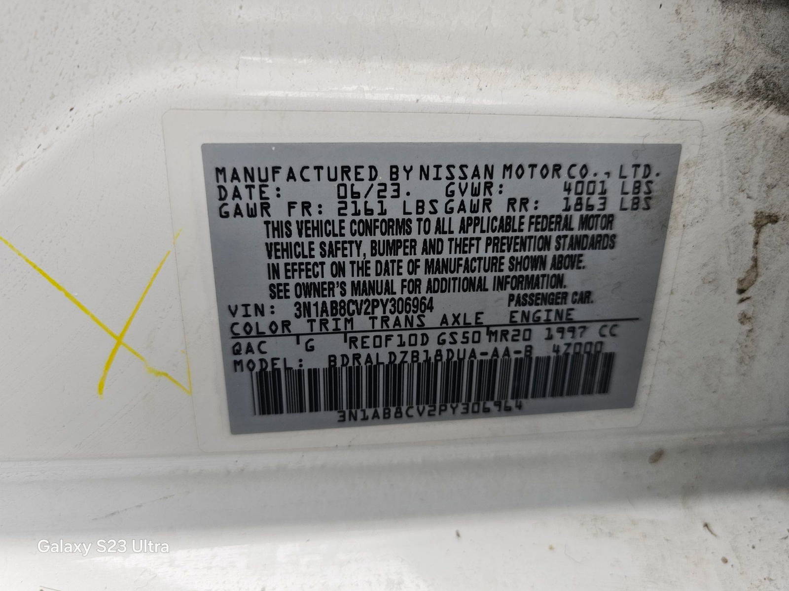 NISSAN SENTRA 2023 - Marhaba Auction Used Cars - Image 7