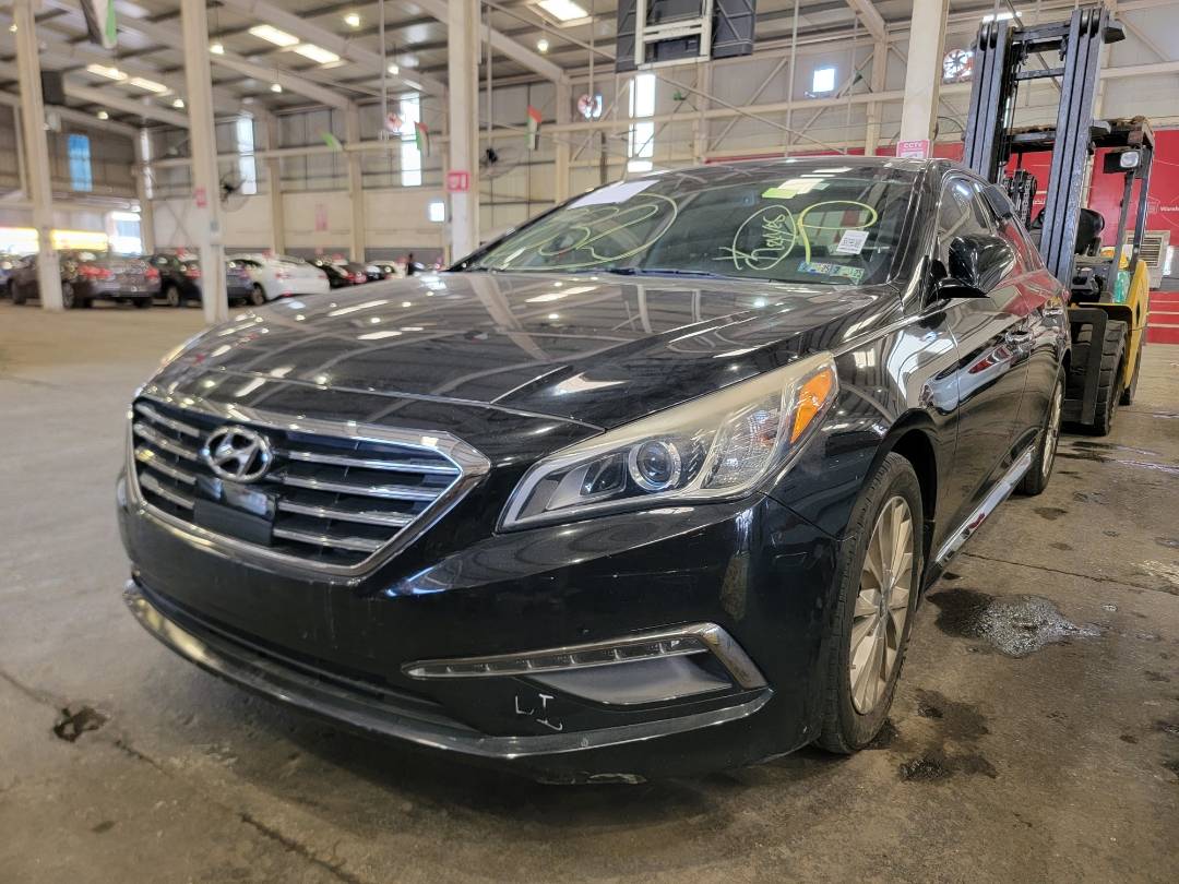 2015 HYUNDAI SONATA — 104751 Miles — Lot 1FH194234 — Main - Marhaba Auctions Used Cars - Image 3