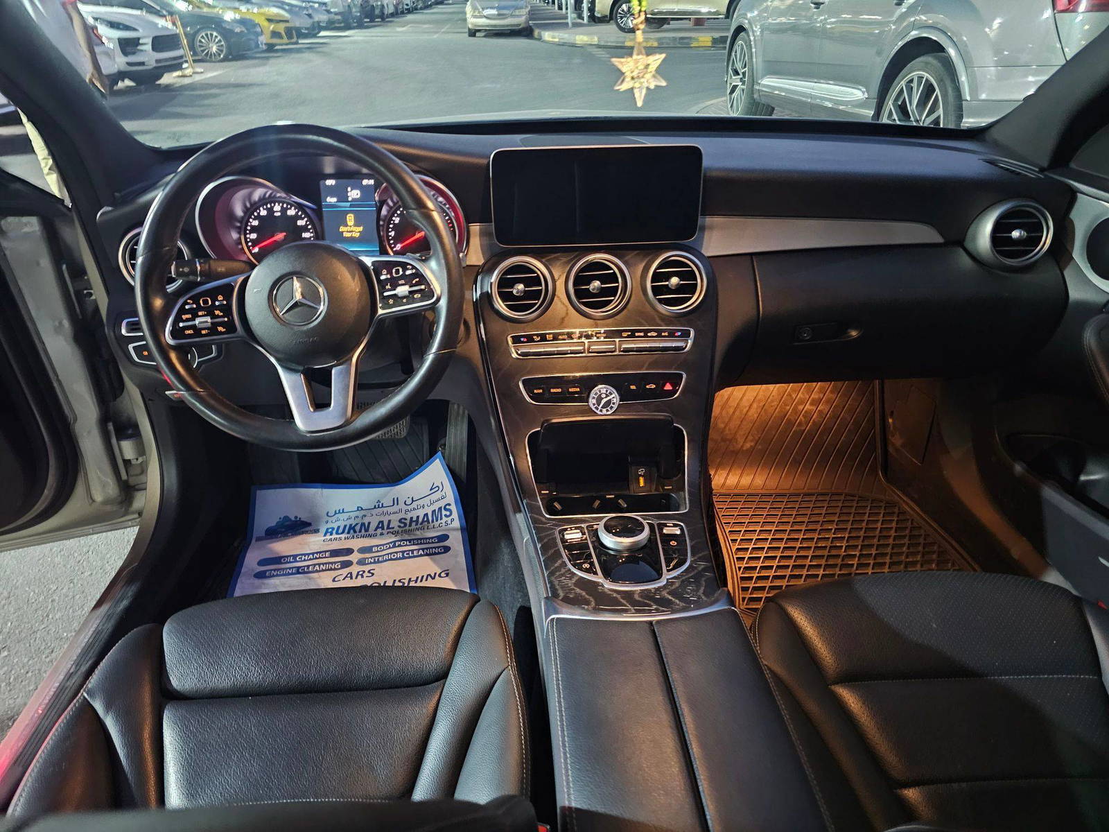 MERCEDES BENZ C300 2019 - Marhaba Auction Used Cars - Image 9