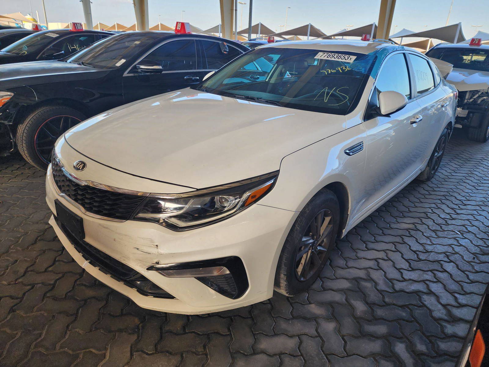 2019 KIA OPTIMA — 107009 Miles — Lot 77693653 - Marhaba Auctions Used Cars - Image 3