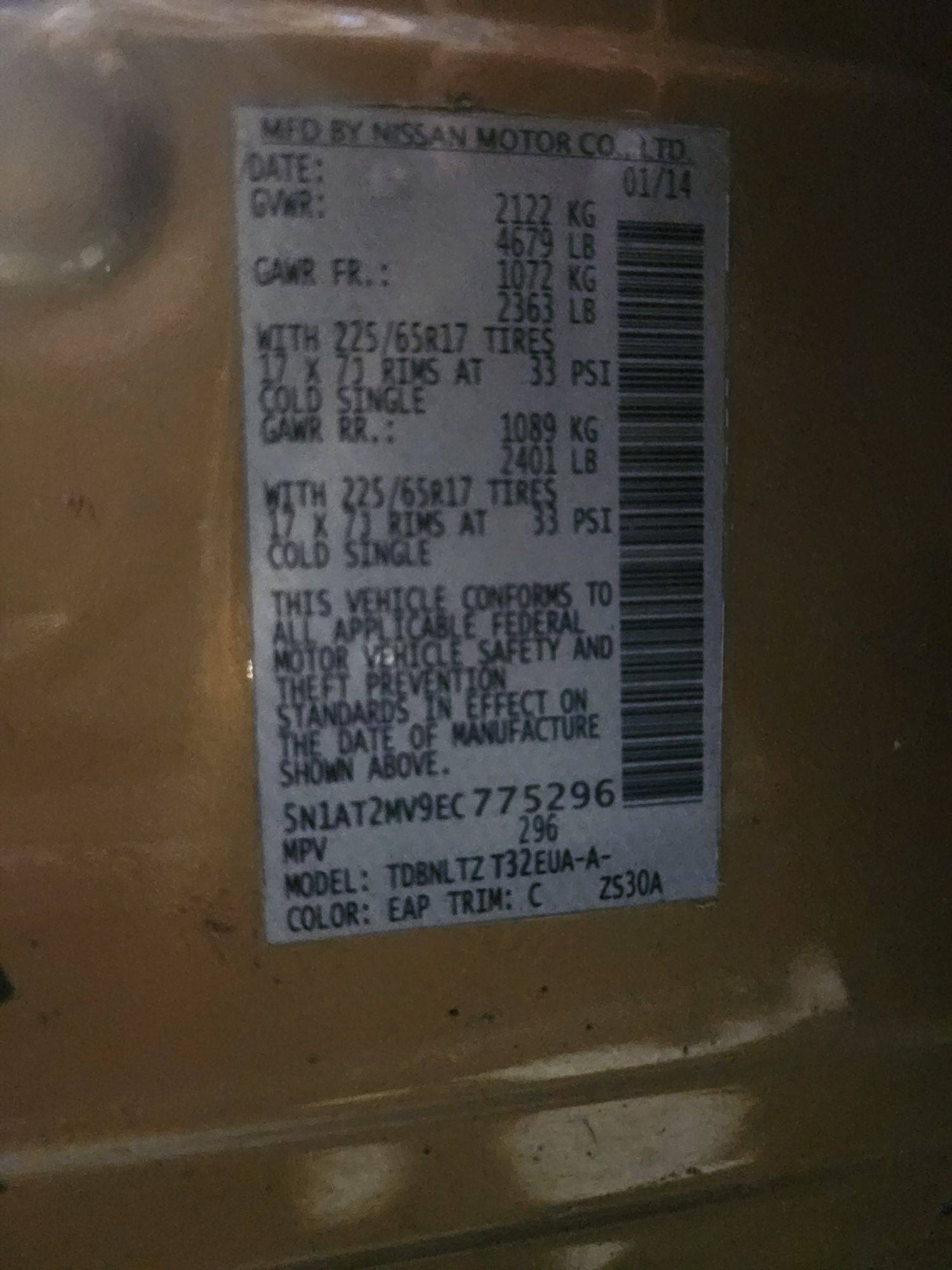 NISSAN ROGUE 2014 - Marhaba Auction Used Cars - Image 11