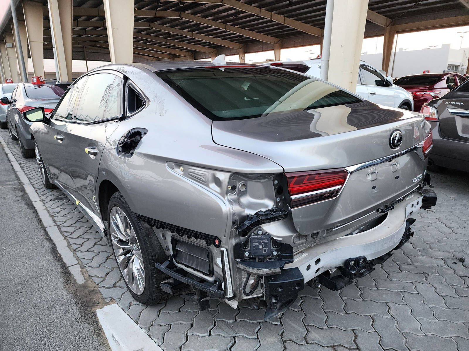 2018 LEXUS LS 500 — 58130 Miles — Lot 37081631 — Main - Marhaba Auctions Used Cars - Image 3