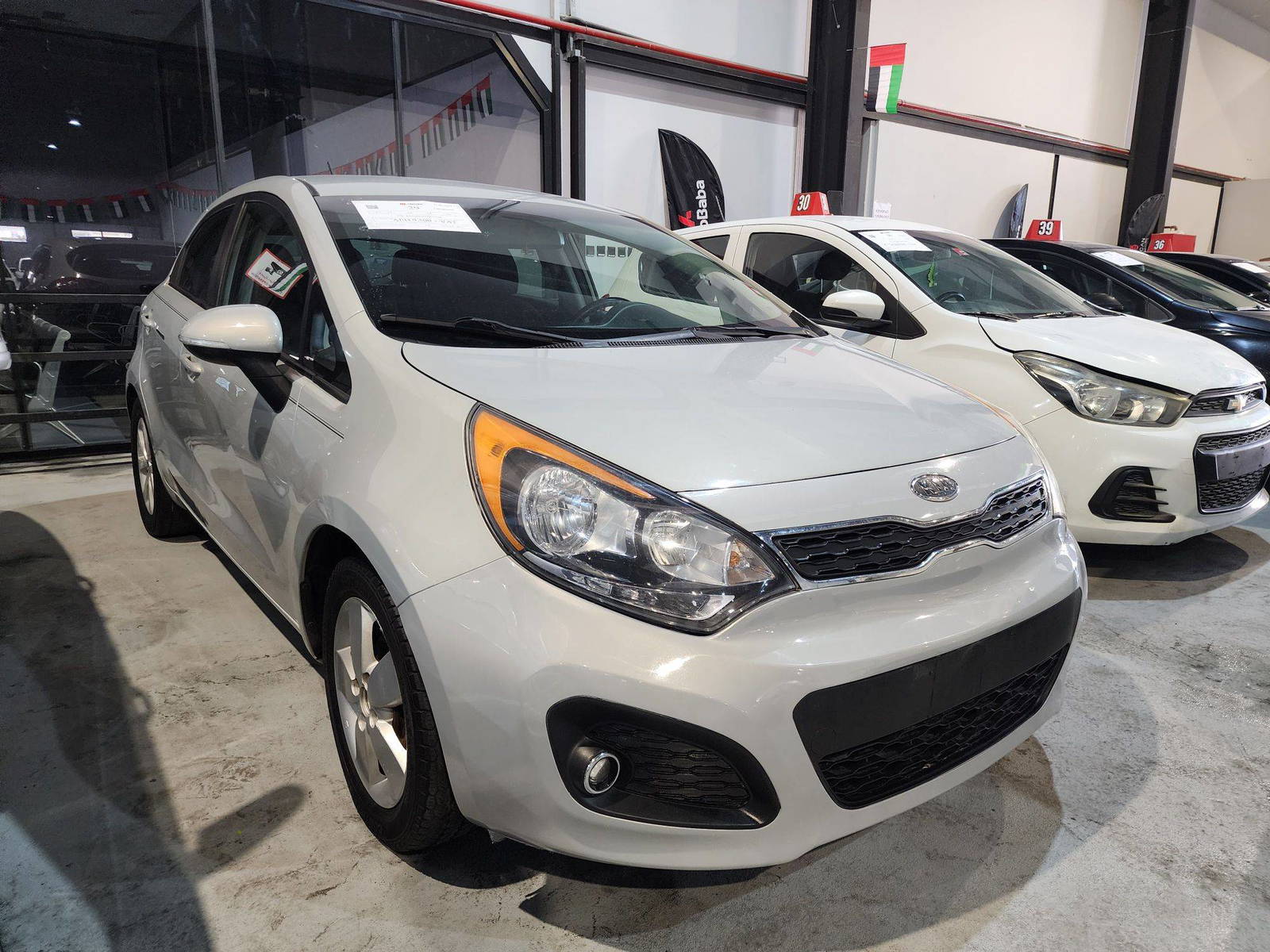 2013 KIA RIO — 237584 Miles — Lot 13189 — Al Quoz - Marhaba Auctions Used Cars - Image 3